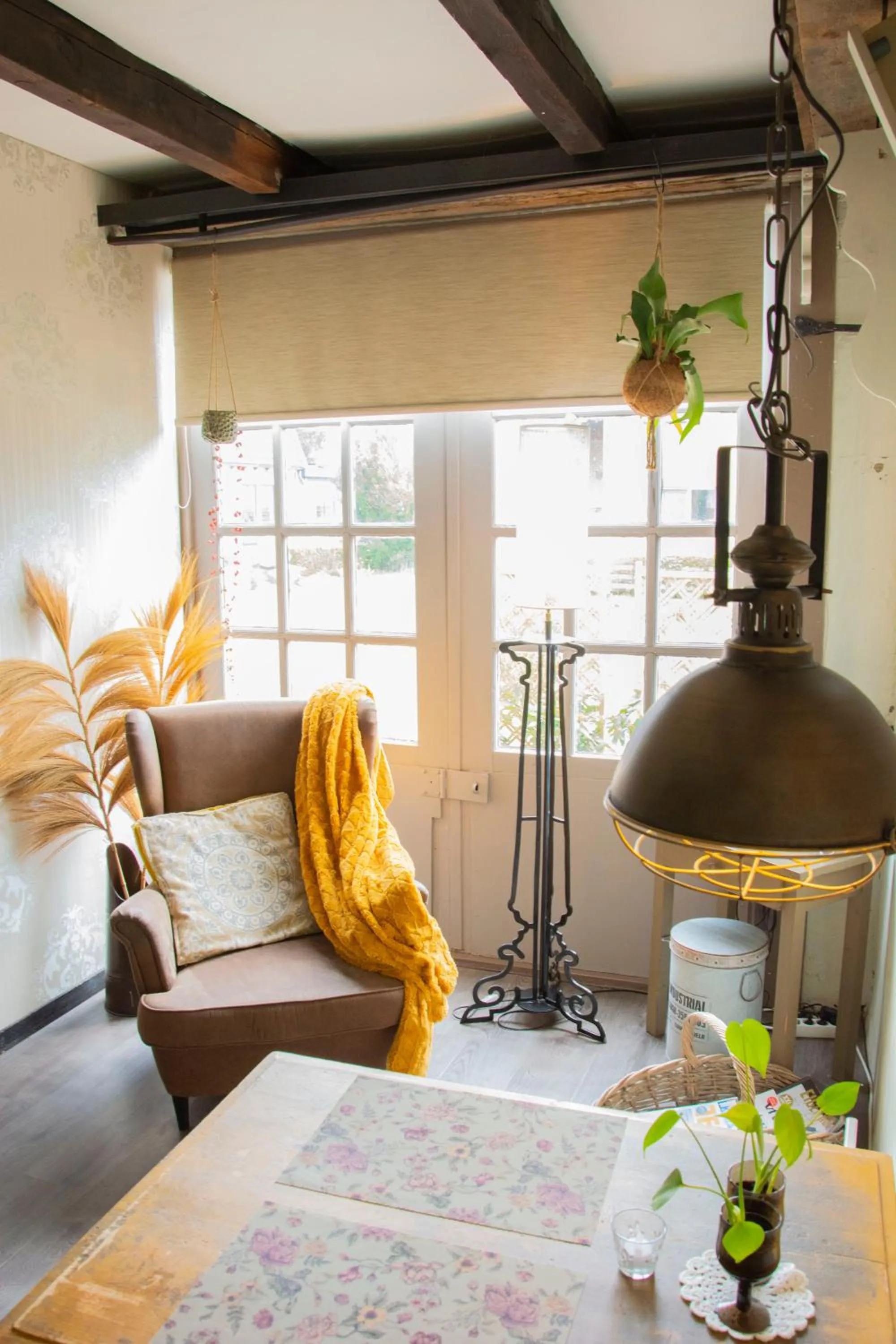 Living room, Bed in Smederij Texel