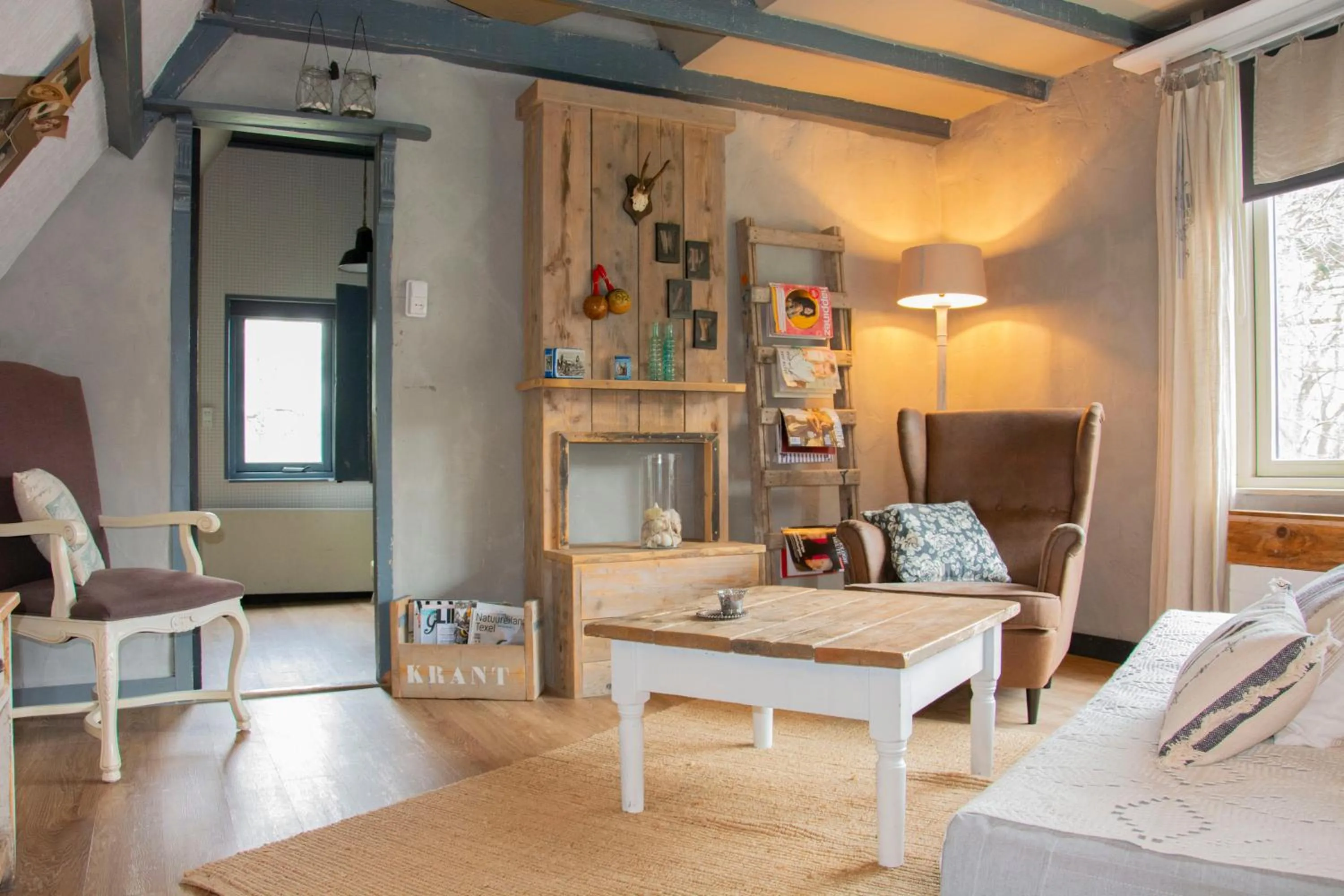 Living room in Smederij Texel