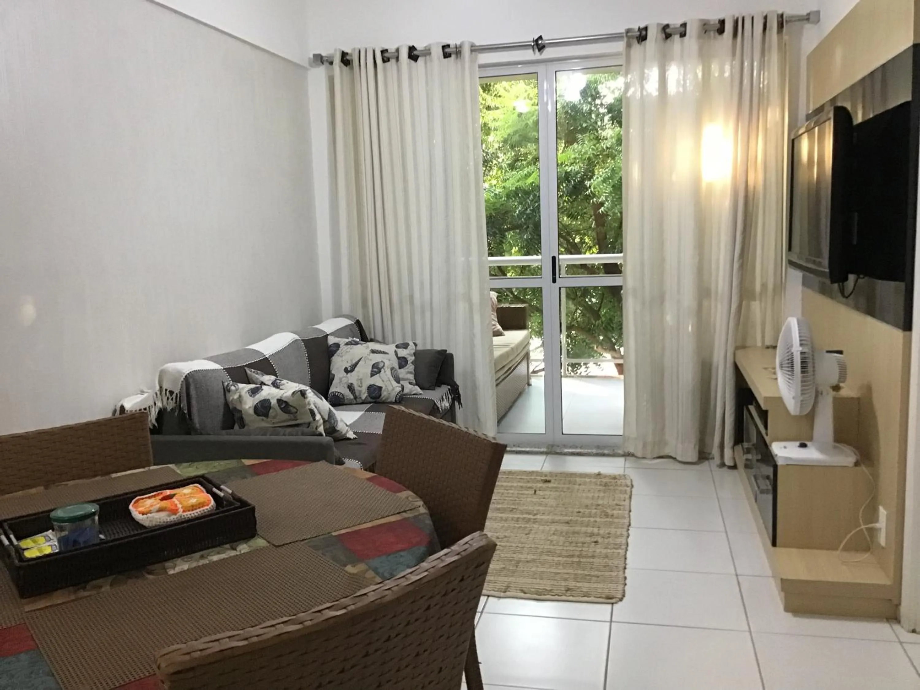 Living room in Condomínio Palm Beach