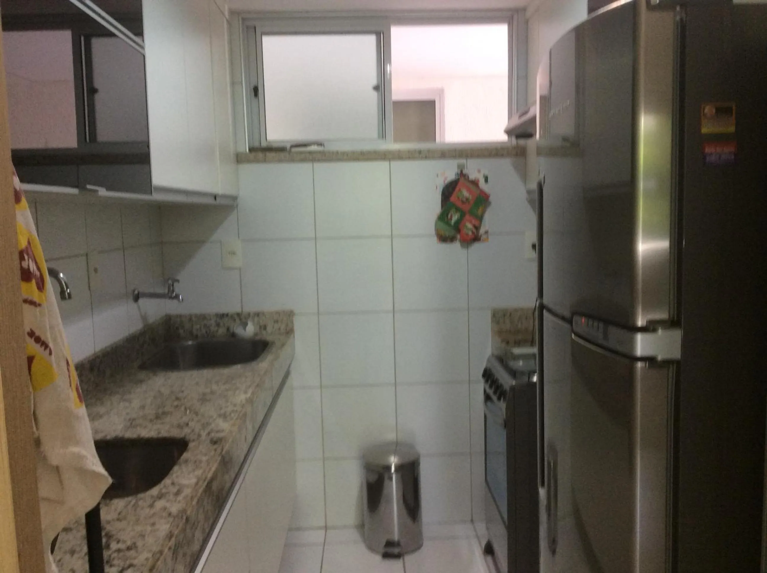 Kitchen or kitchenette in Condomínio Palm Beach