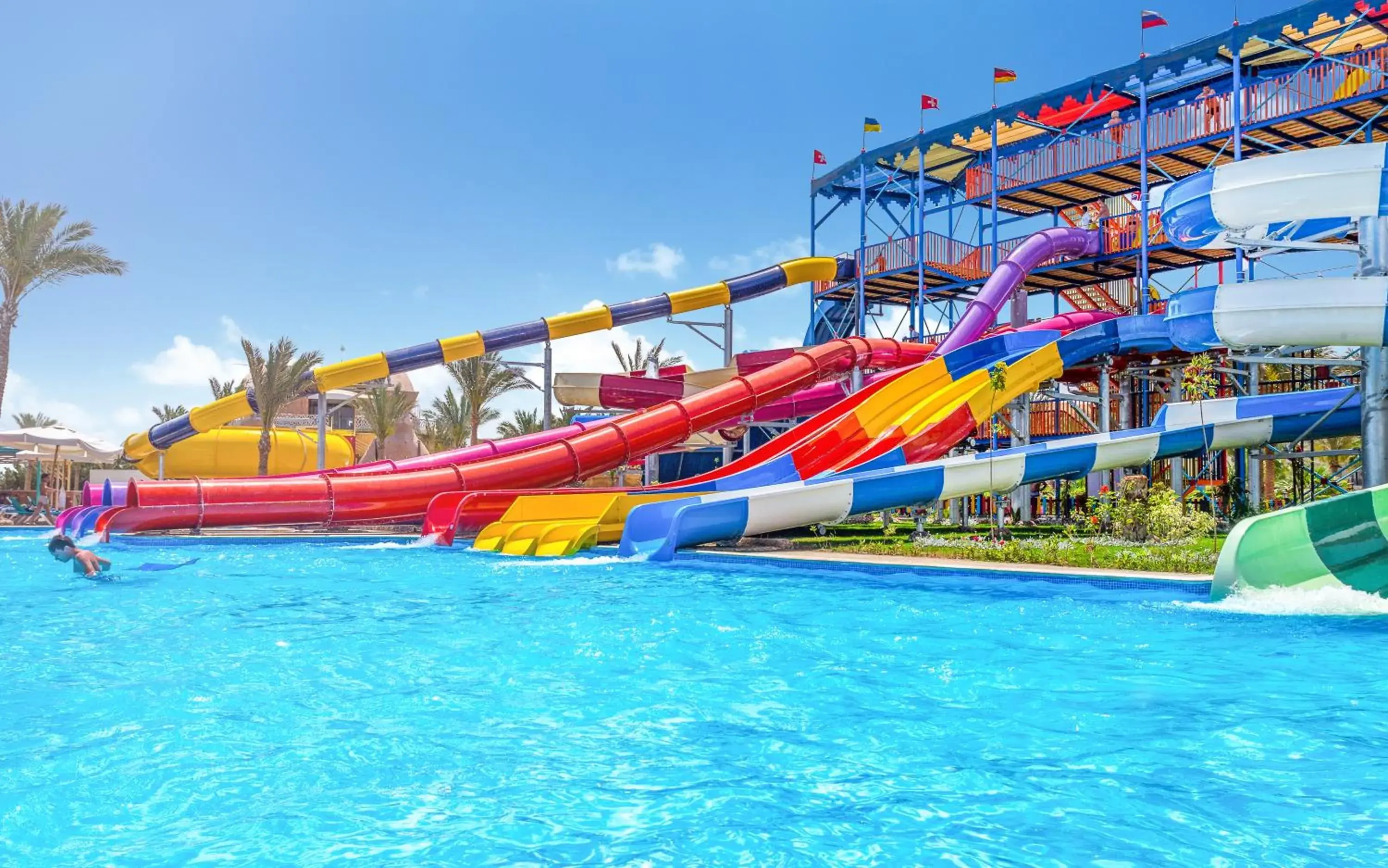 Aqua park, Water Park in Hawaii Riviera Aqua Park Resort - Families and Couples Only