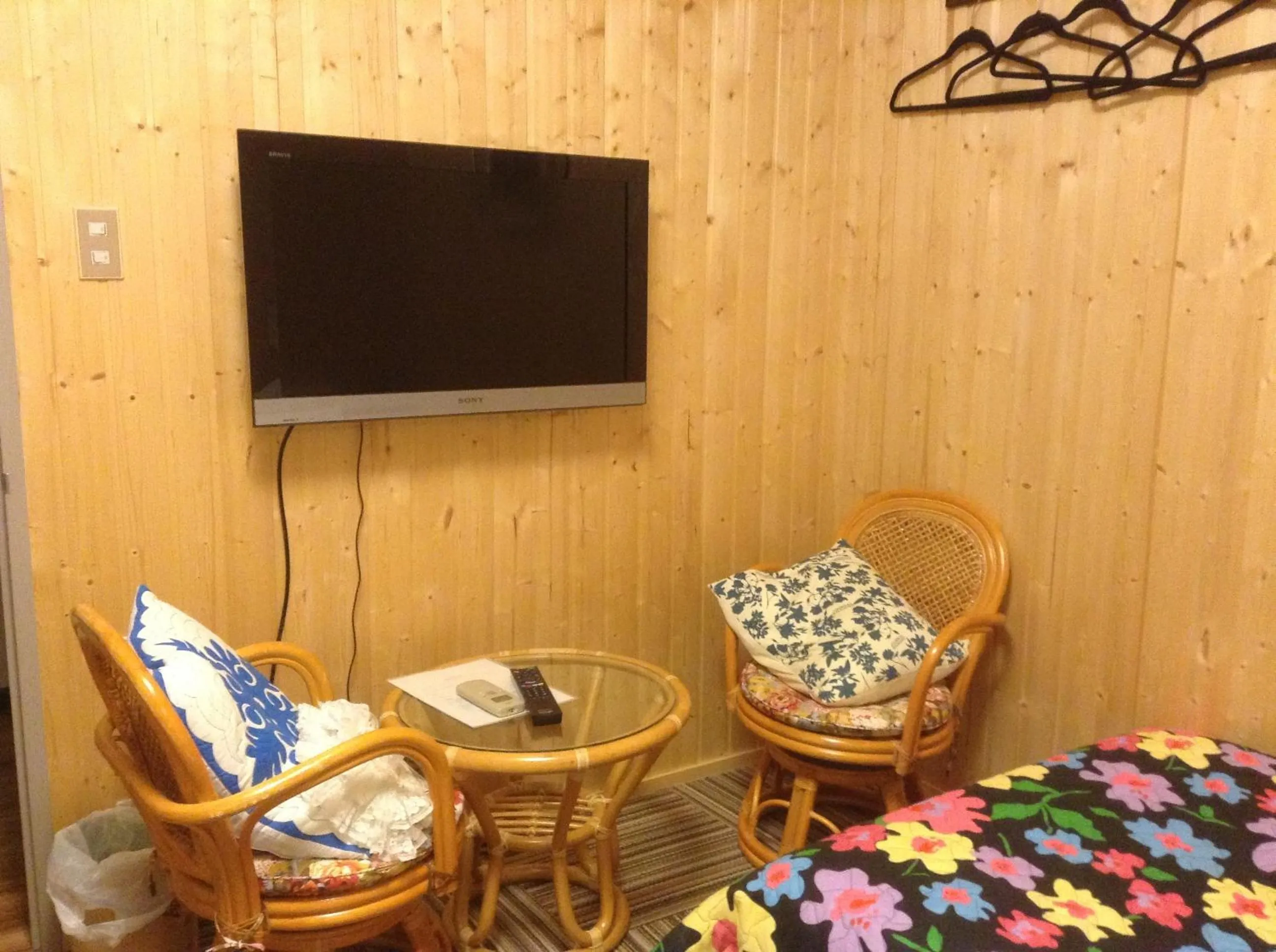 Bed in Pension Fryingpan