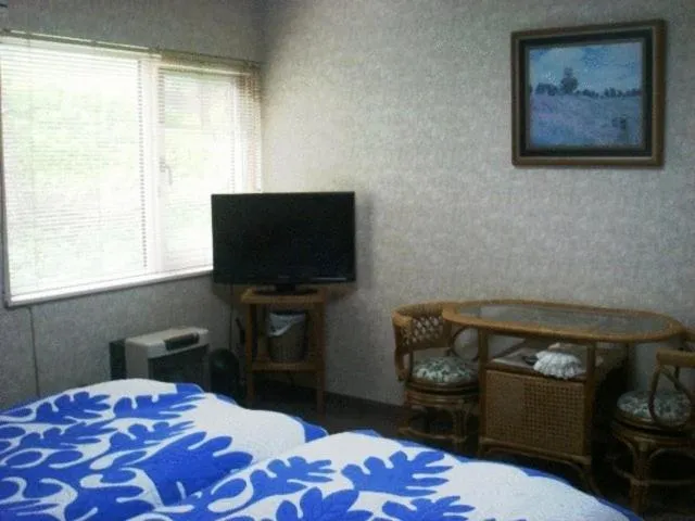 Bedroom, Bed in Pension Fryingpan