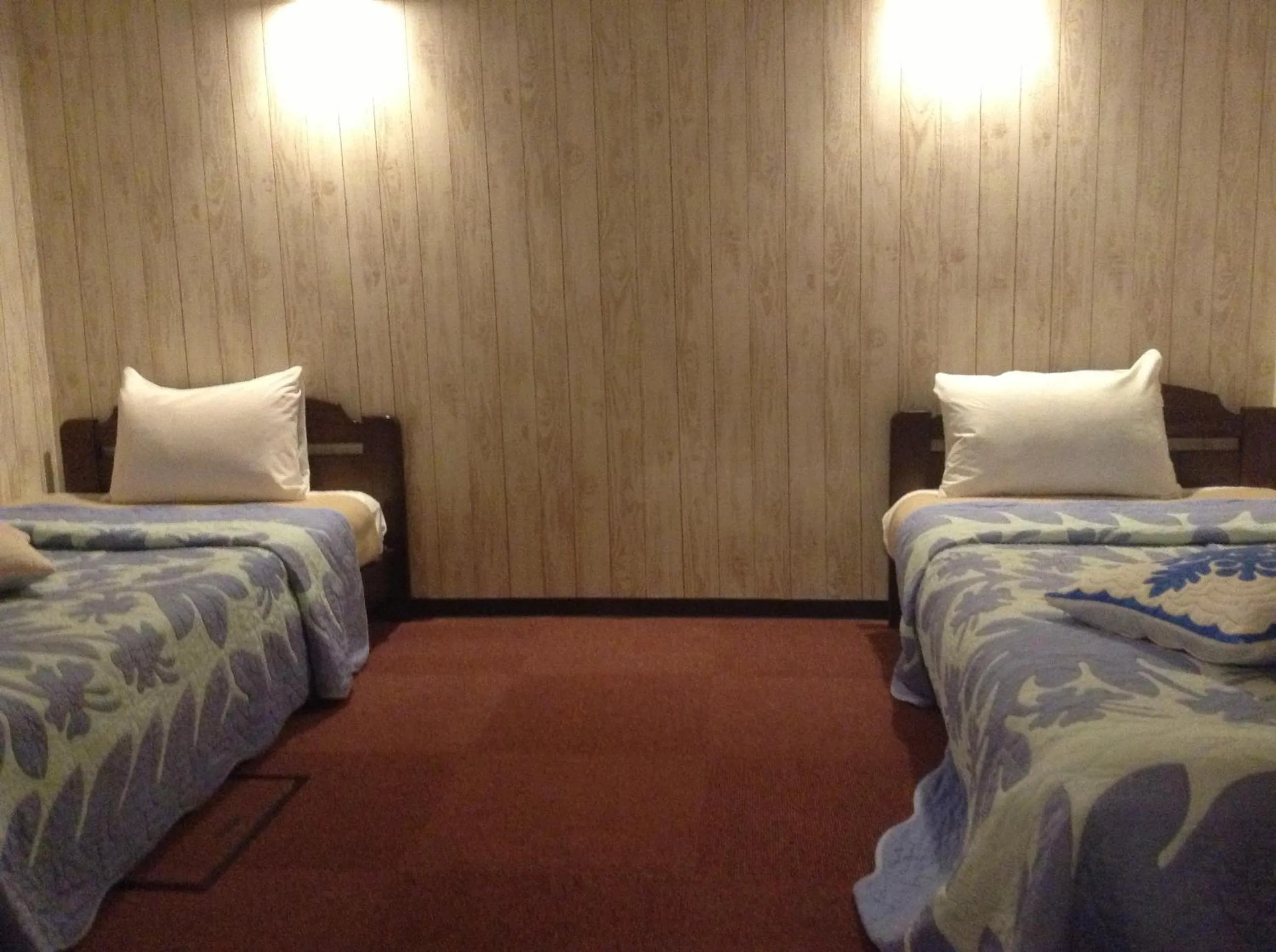 Bed in Pension Fryingpan