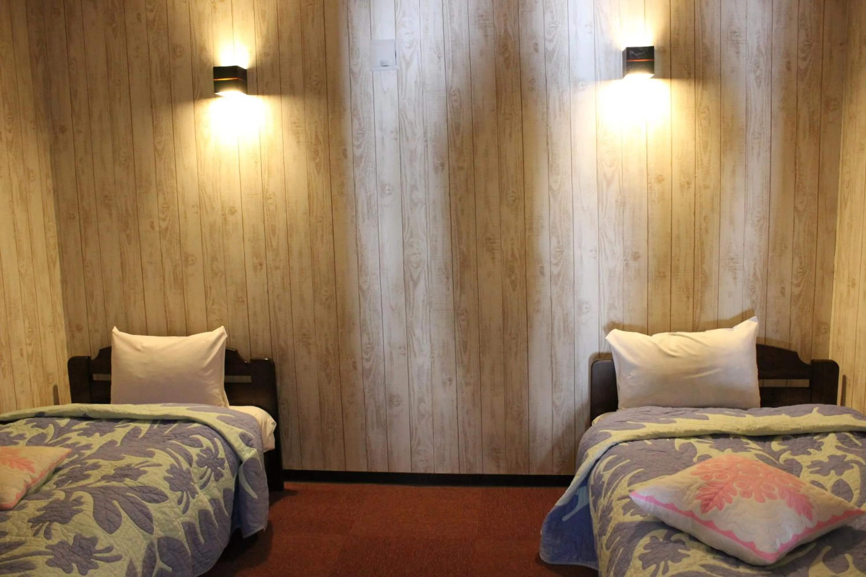 Bedroom, Bed in Pension Fryingpan