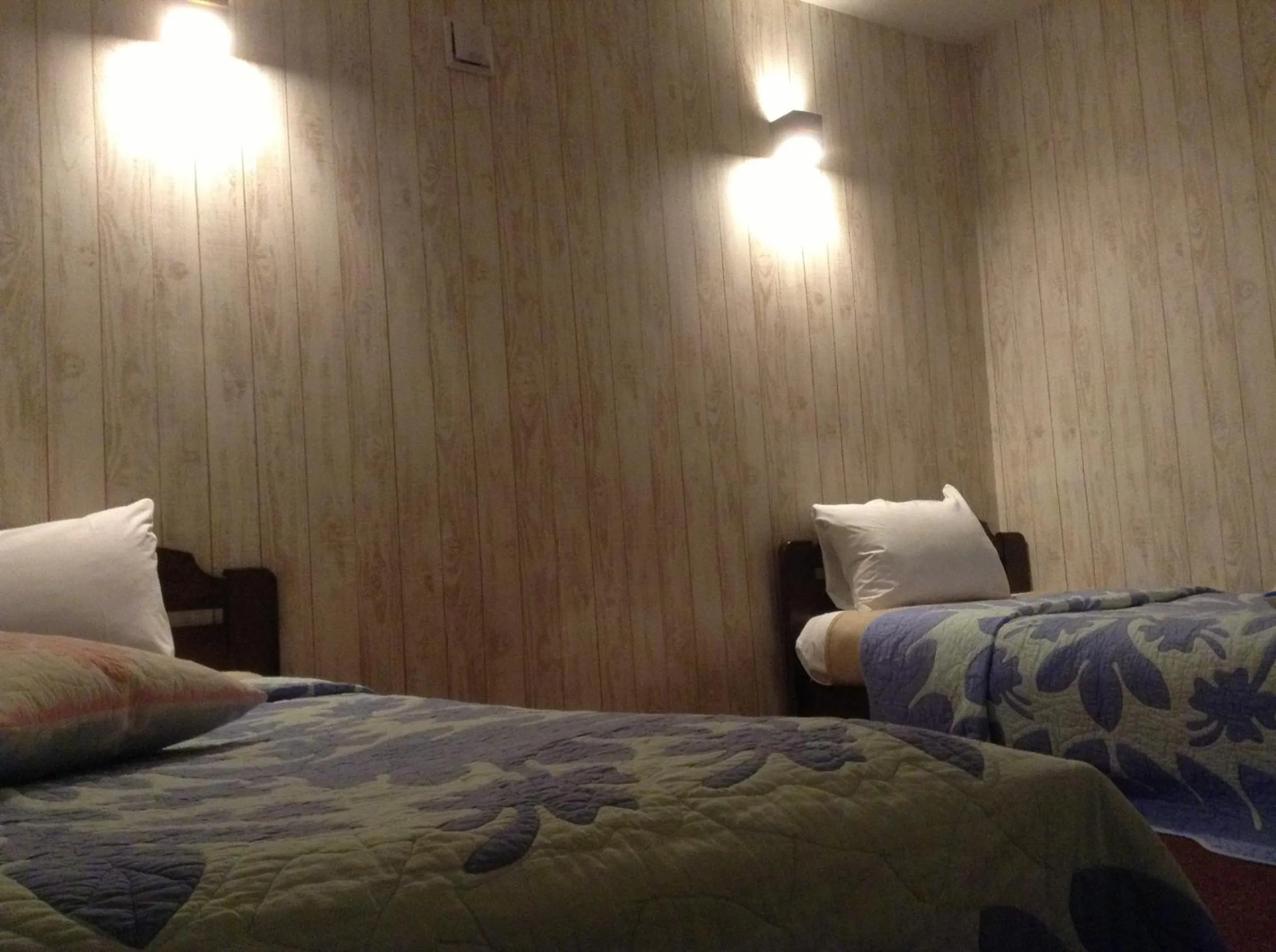 Bed in Pension Fryingpan