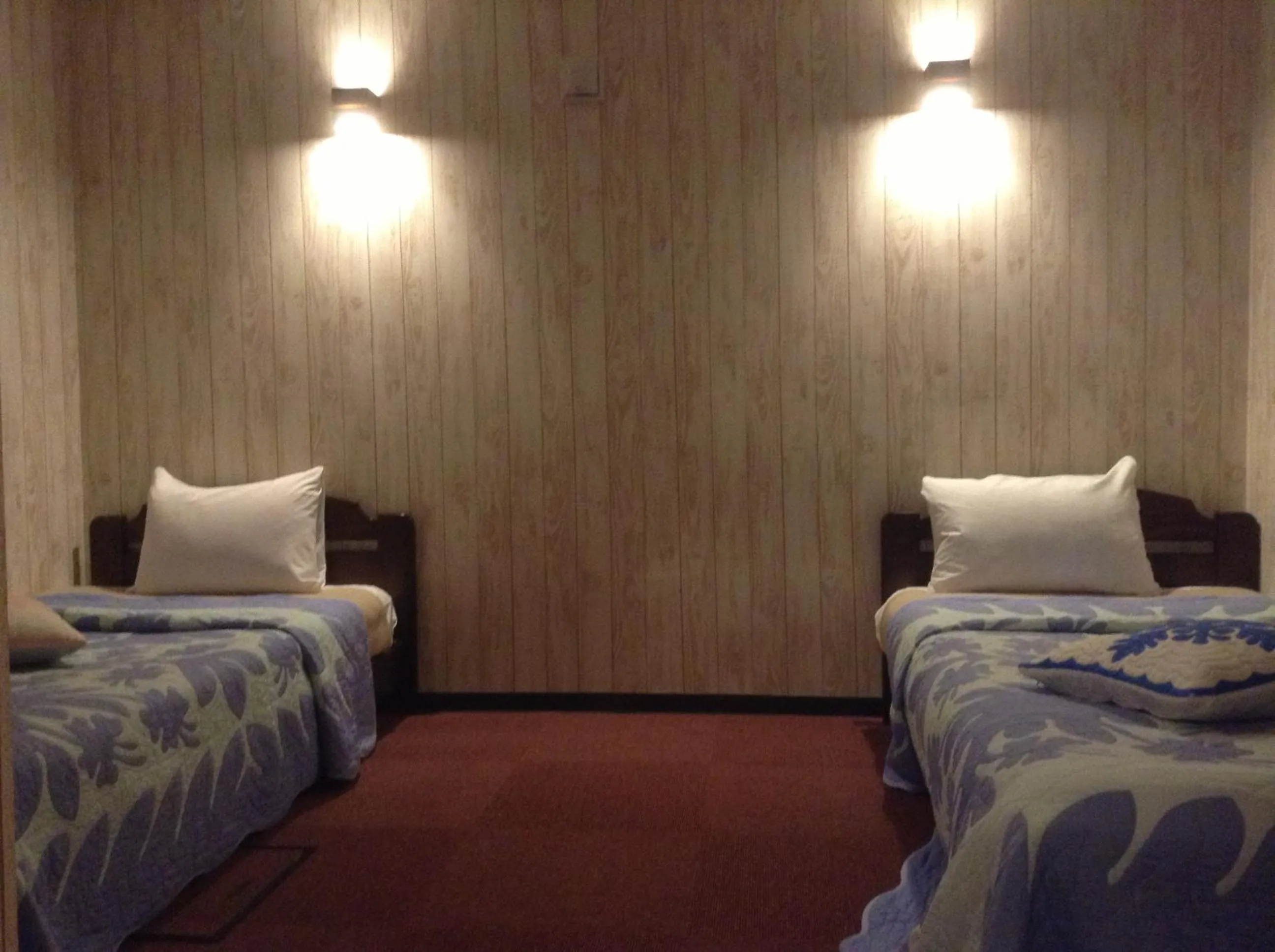 Bed in Pension Fryingpan