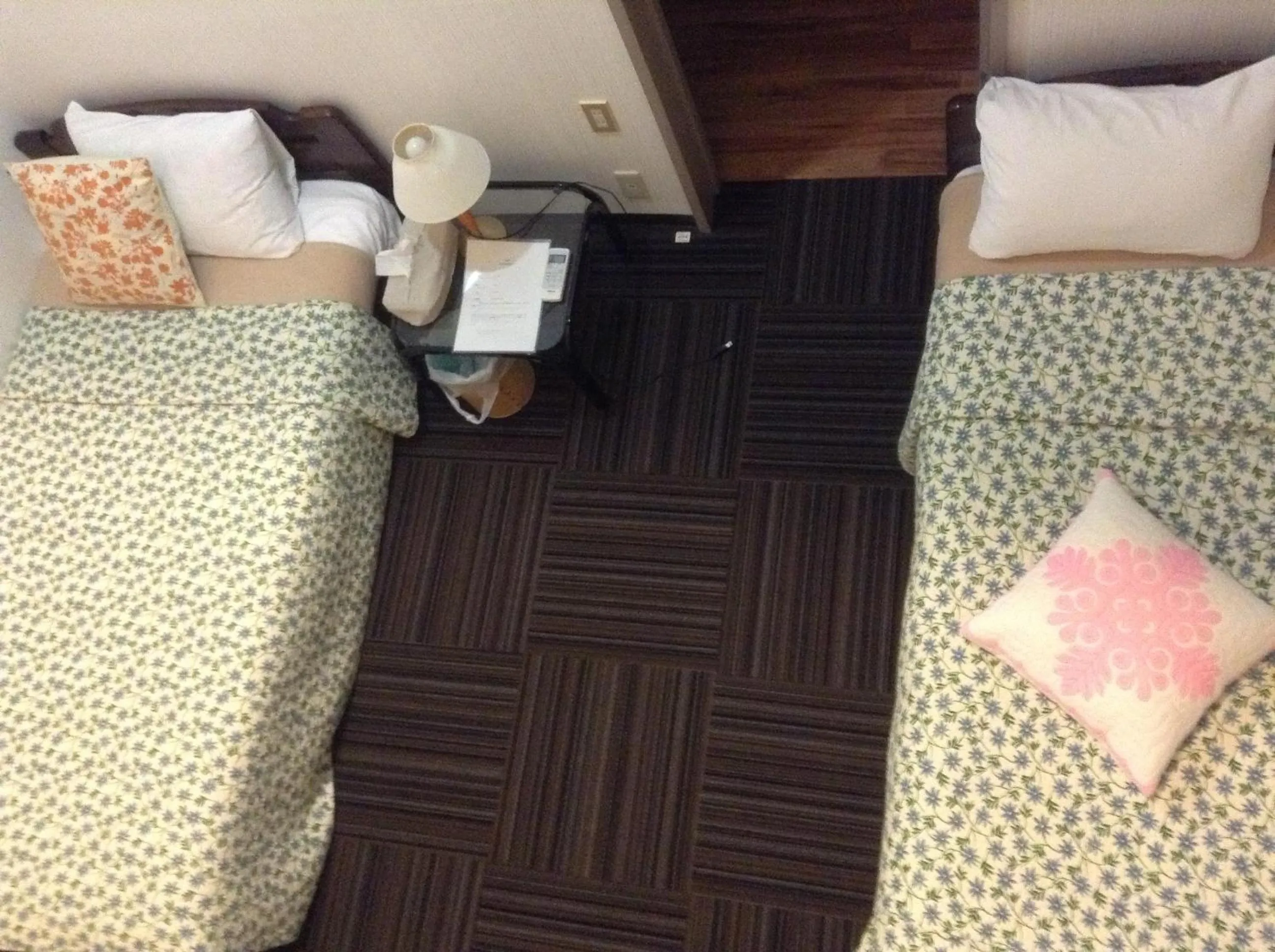 Bed in Pension Fryingpan