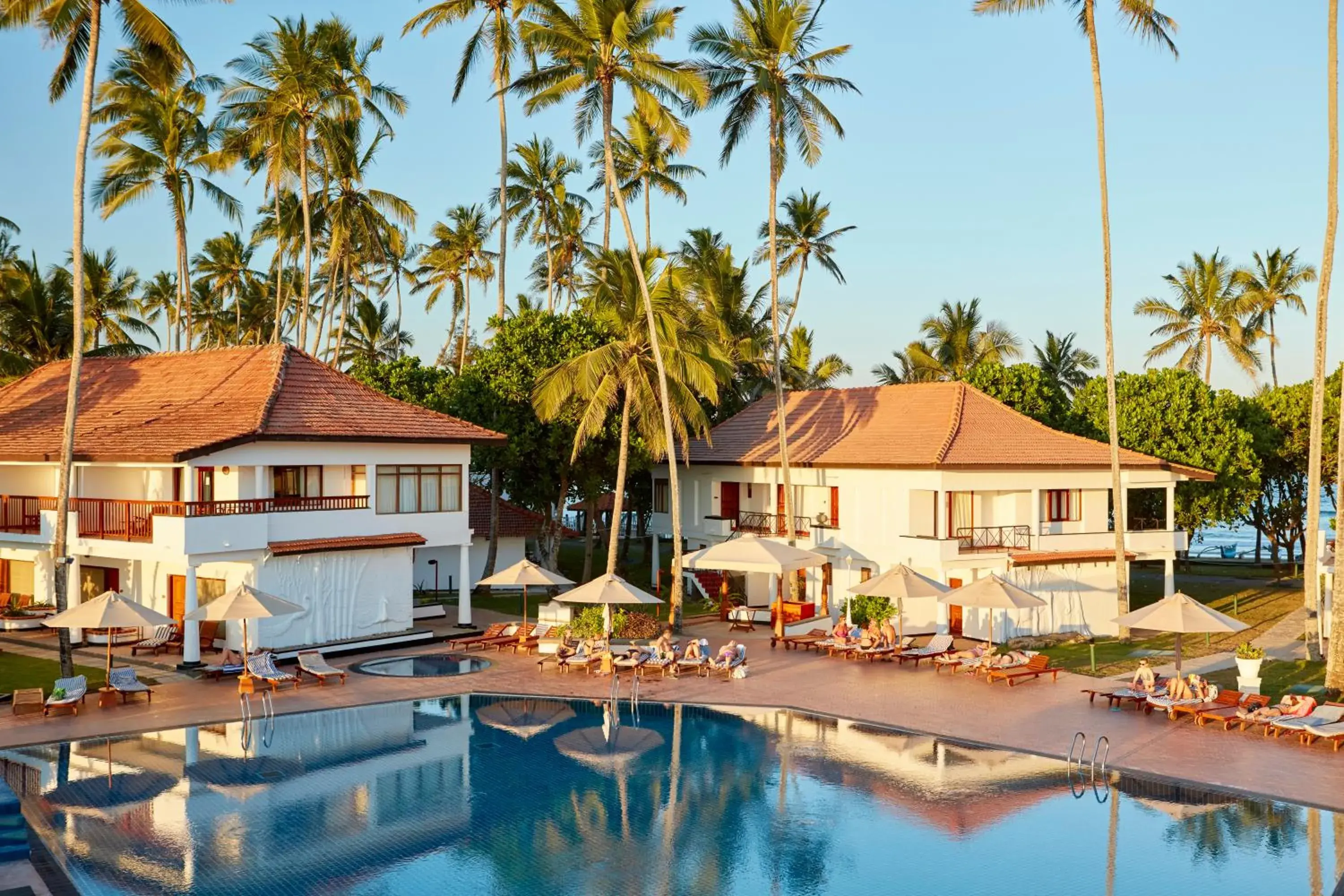 Bird's eye view in Dickwella Resort and Spa Bird's eye view in Dickwella Resort and Spa