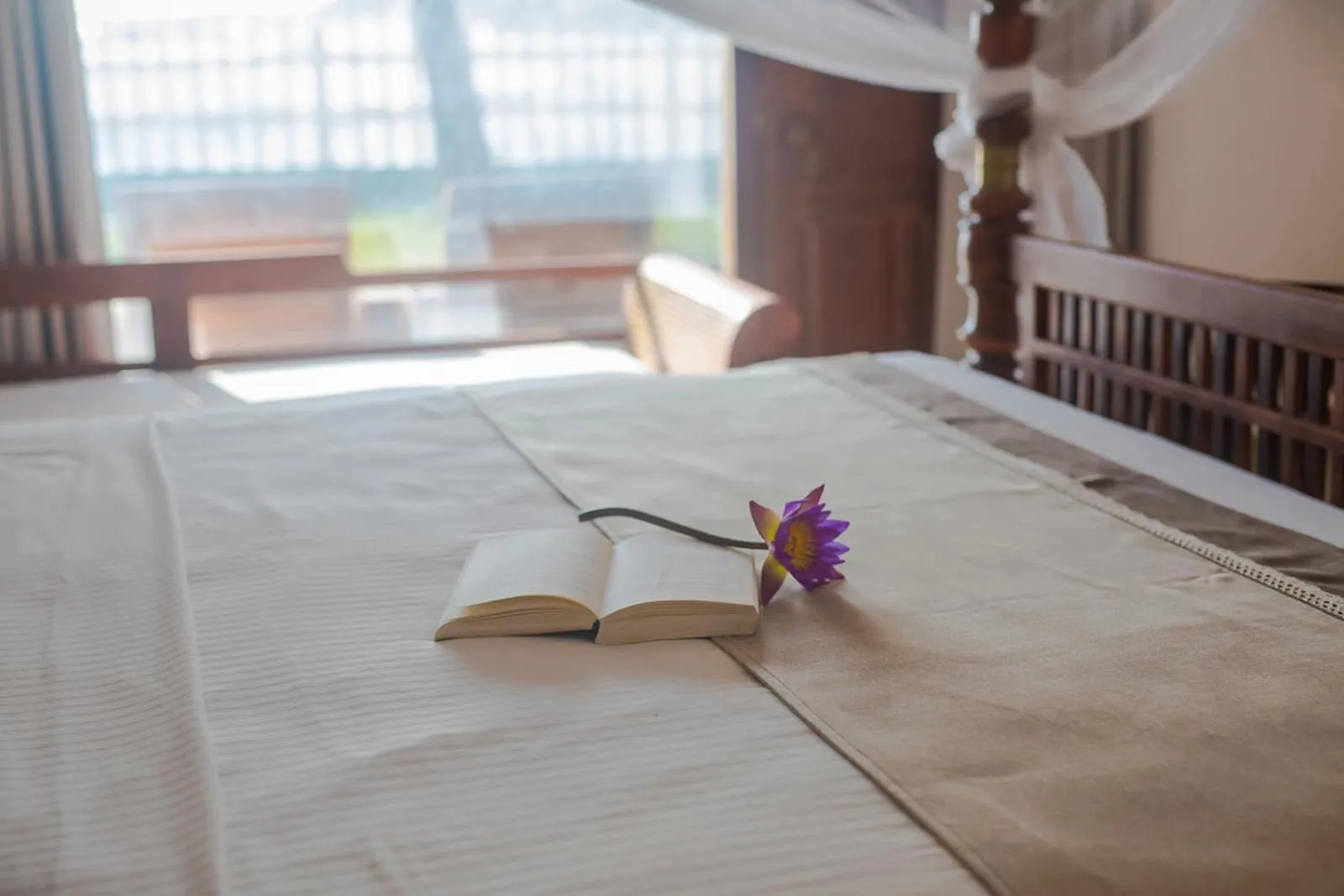 Bed in Dickwella Resort and Spa