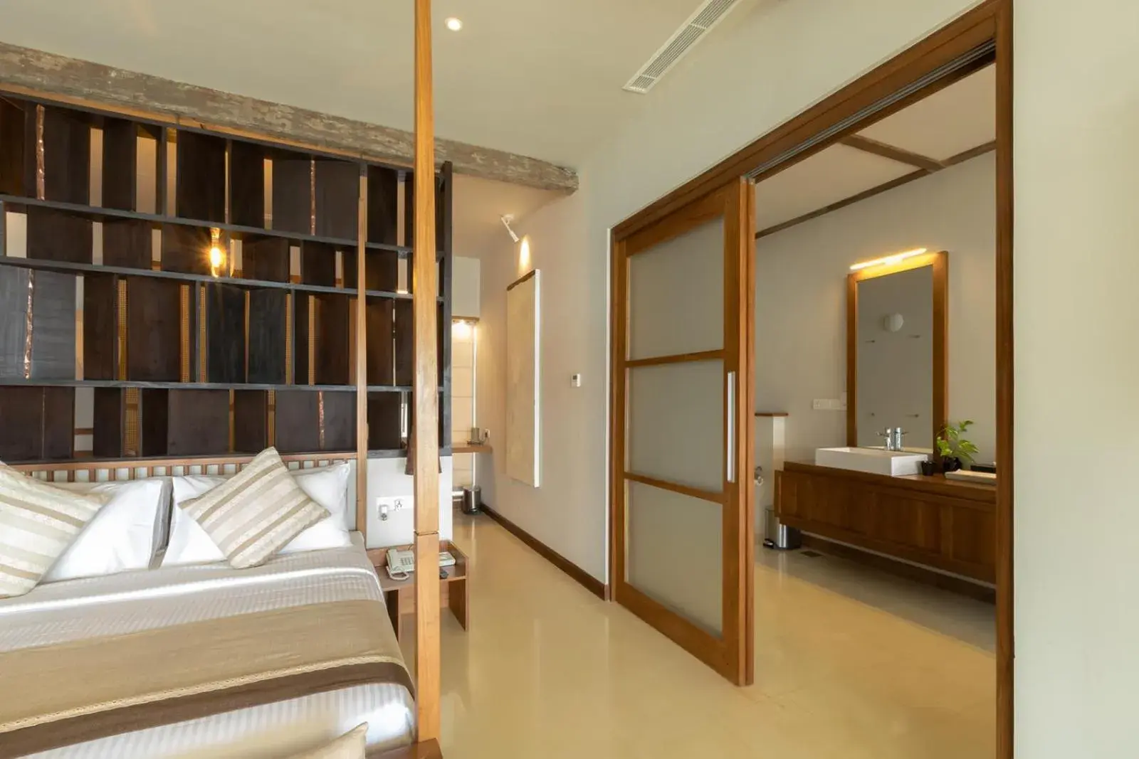Bed in Dickwella Resort and Spa Bed in Dickwella Resort and Spa