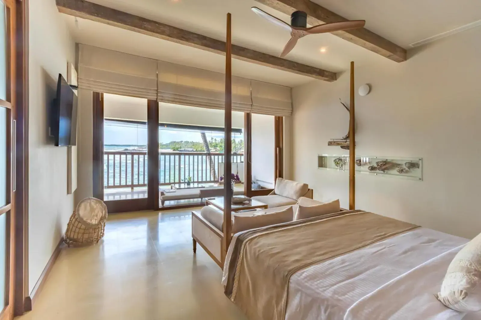 Bedroom, Bed in Dickwella Resort and Spa Bedroom, Bed in Dickwella Resort and Spa