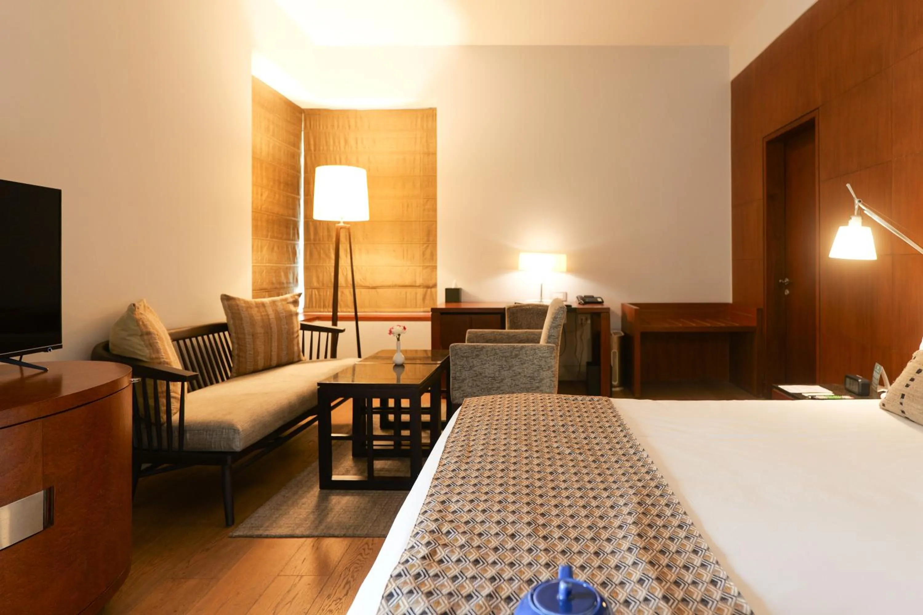 Bedroom, Bed in The Manor - New Delhi