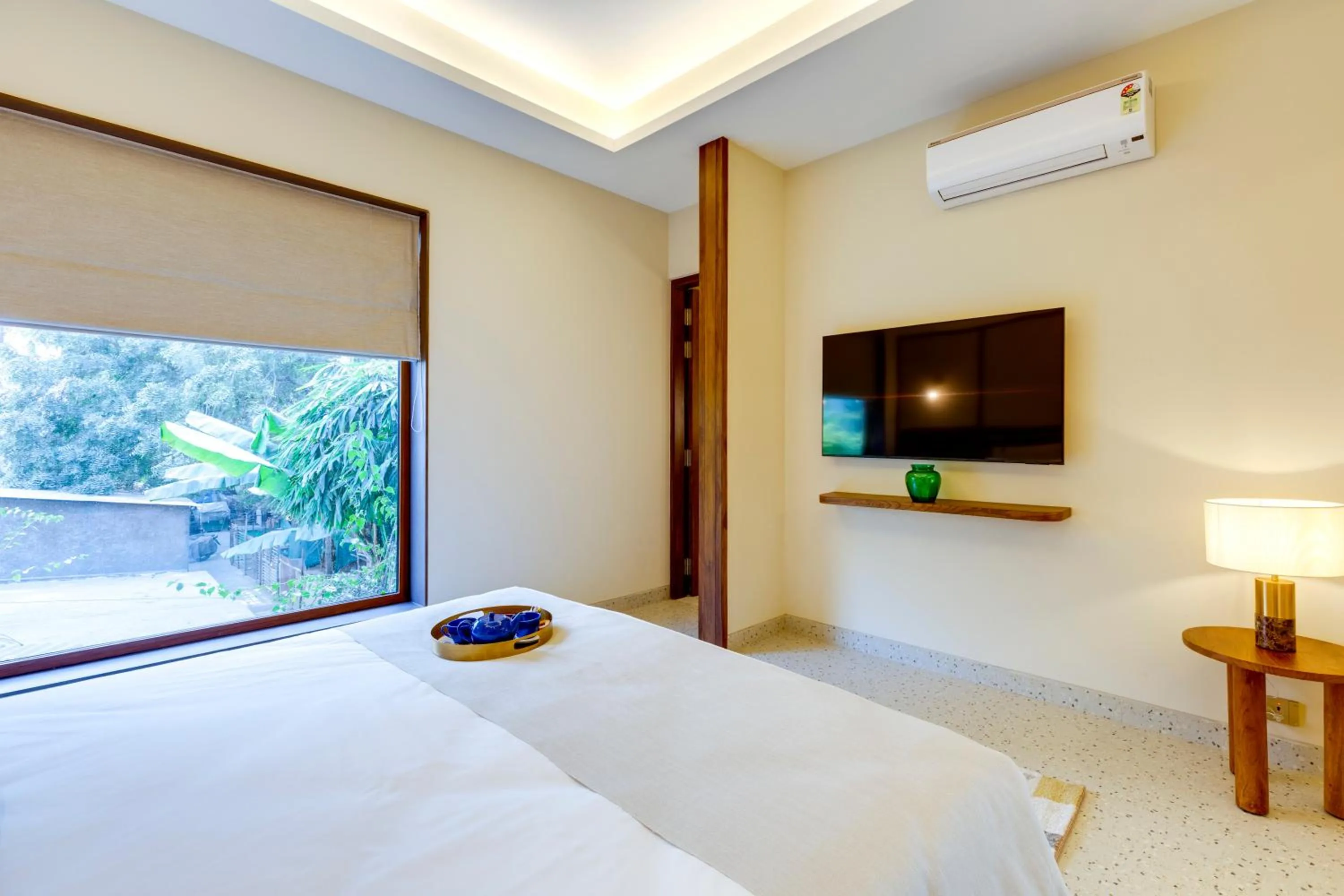 Bedroom, Bed in The Manor - New Delhi