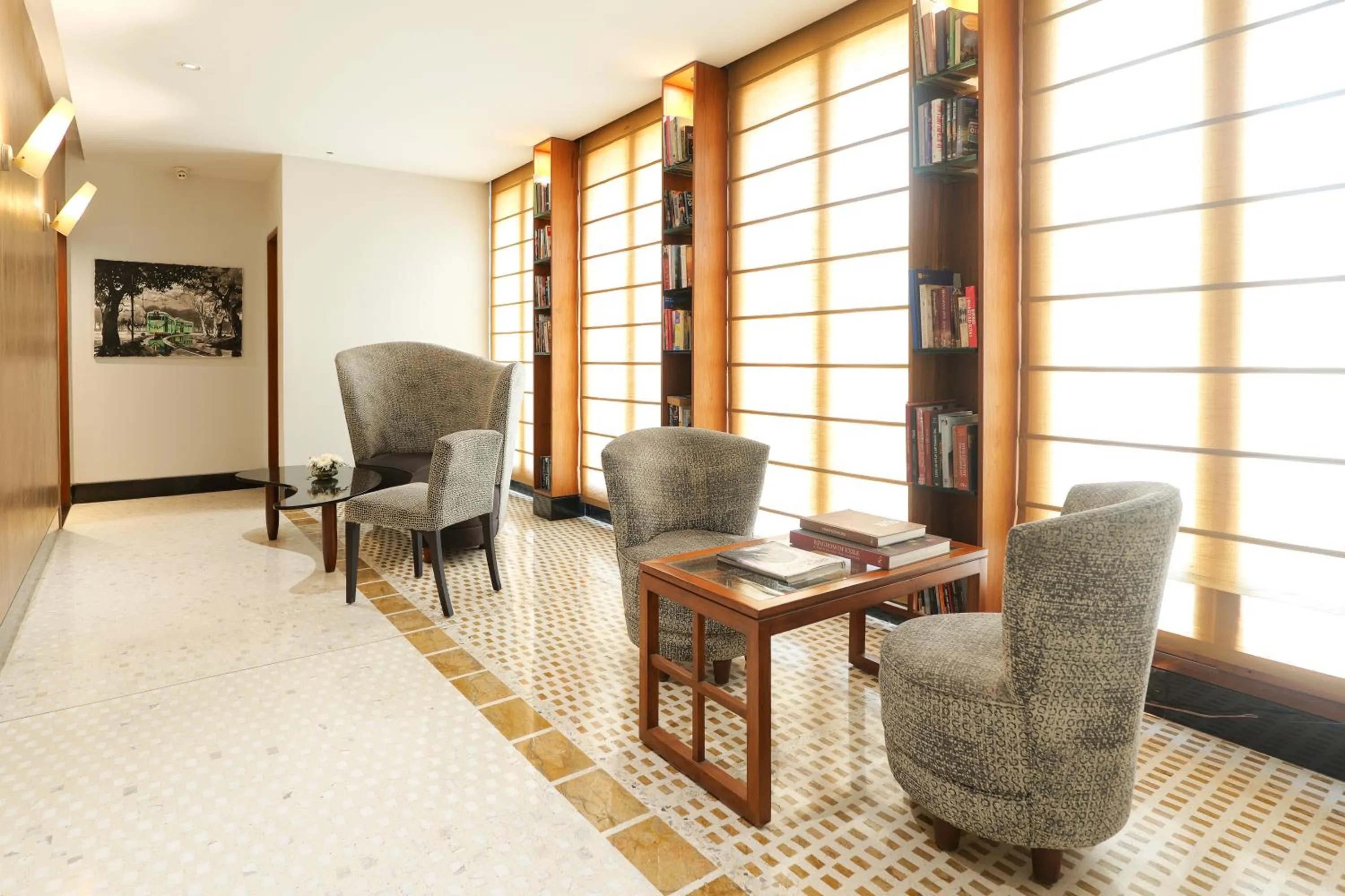 Seating area in The Manor - New Delhi