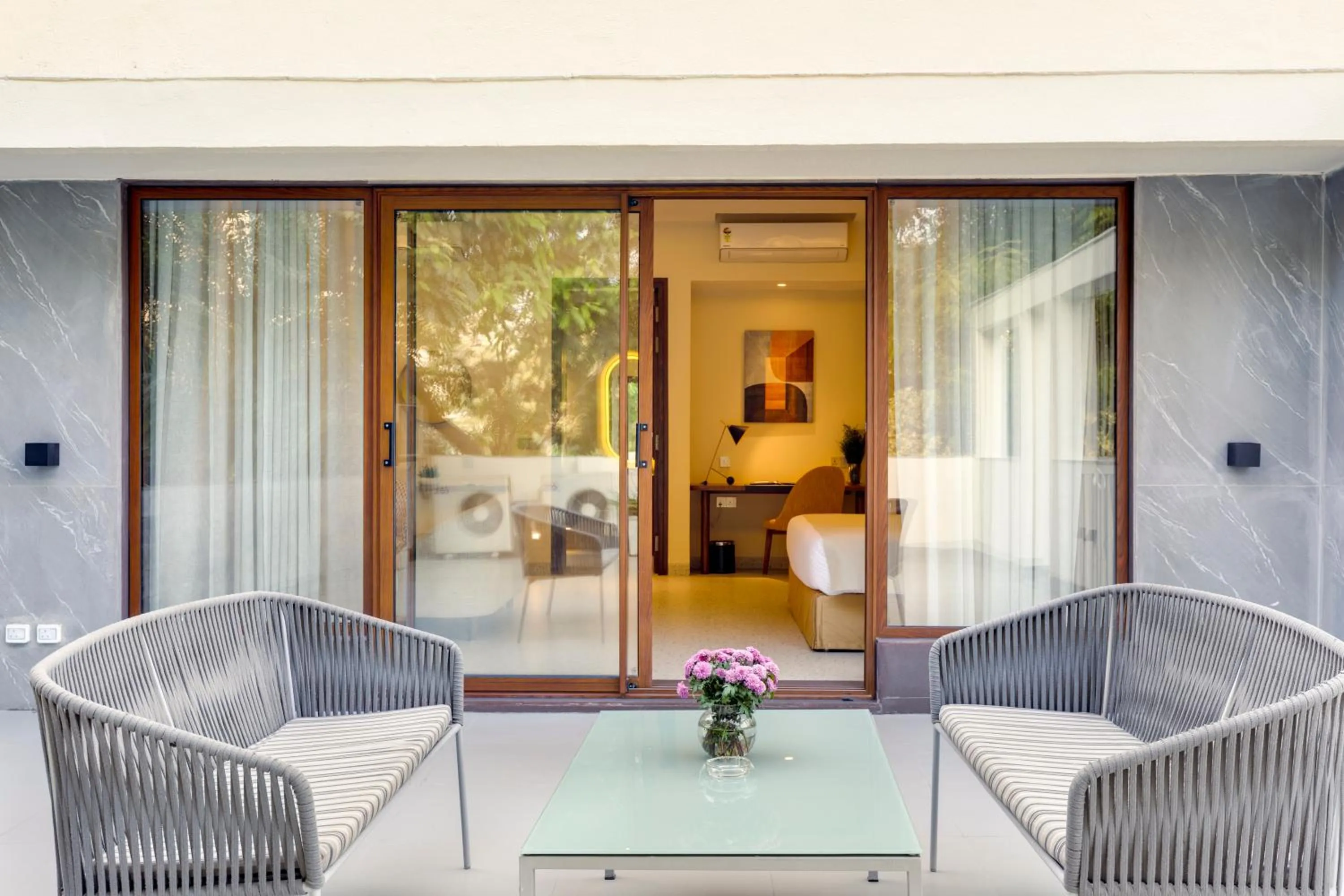 Balcony/Terrace in The Manor - New Delhi