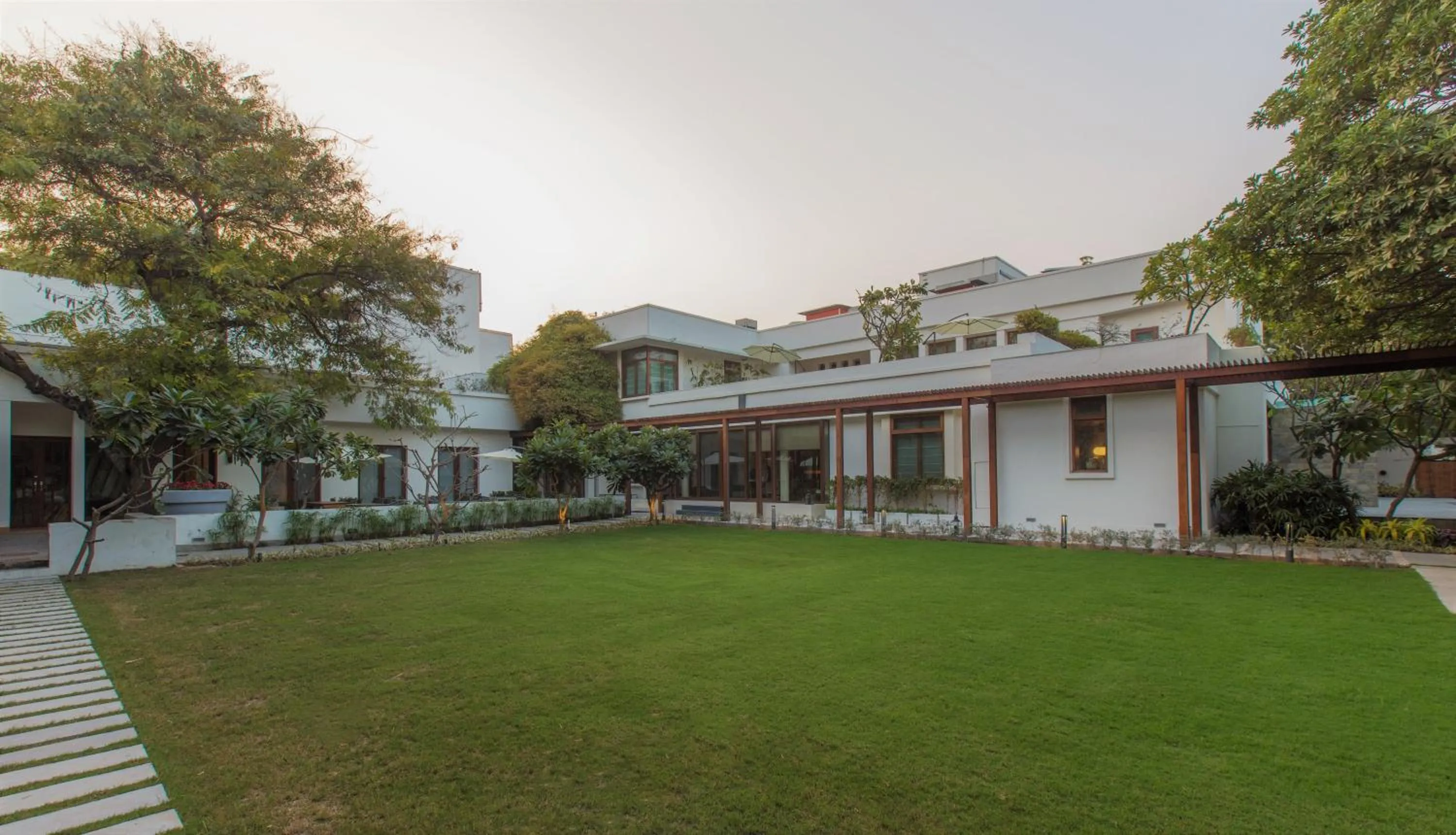 Natural landscape in The Manor - New Delhi