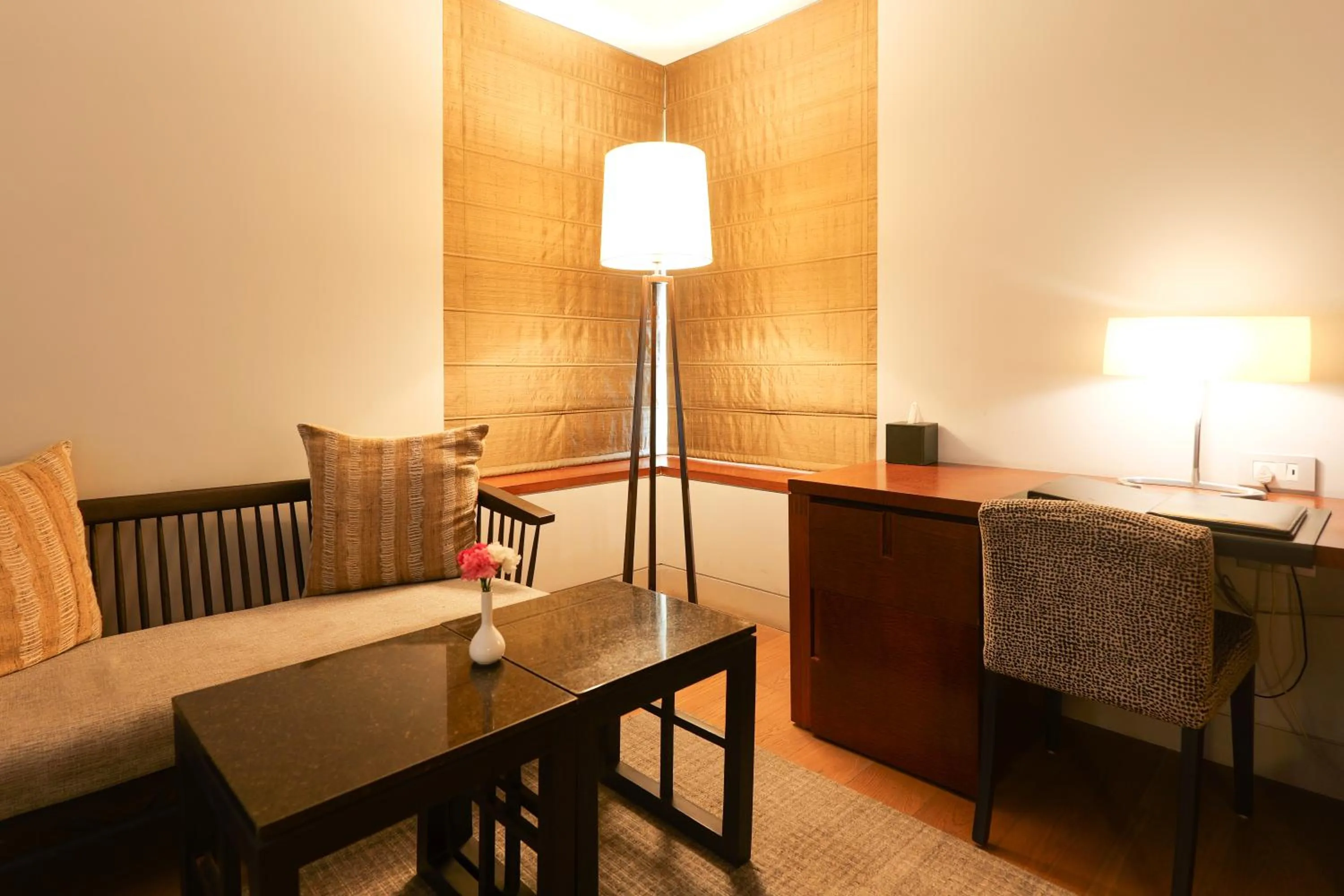 Seating area in The Manor - New Delhi