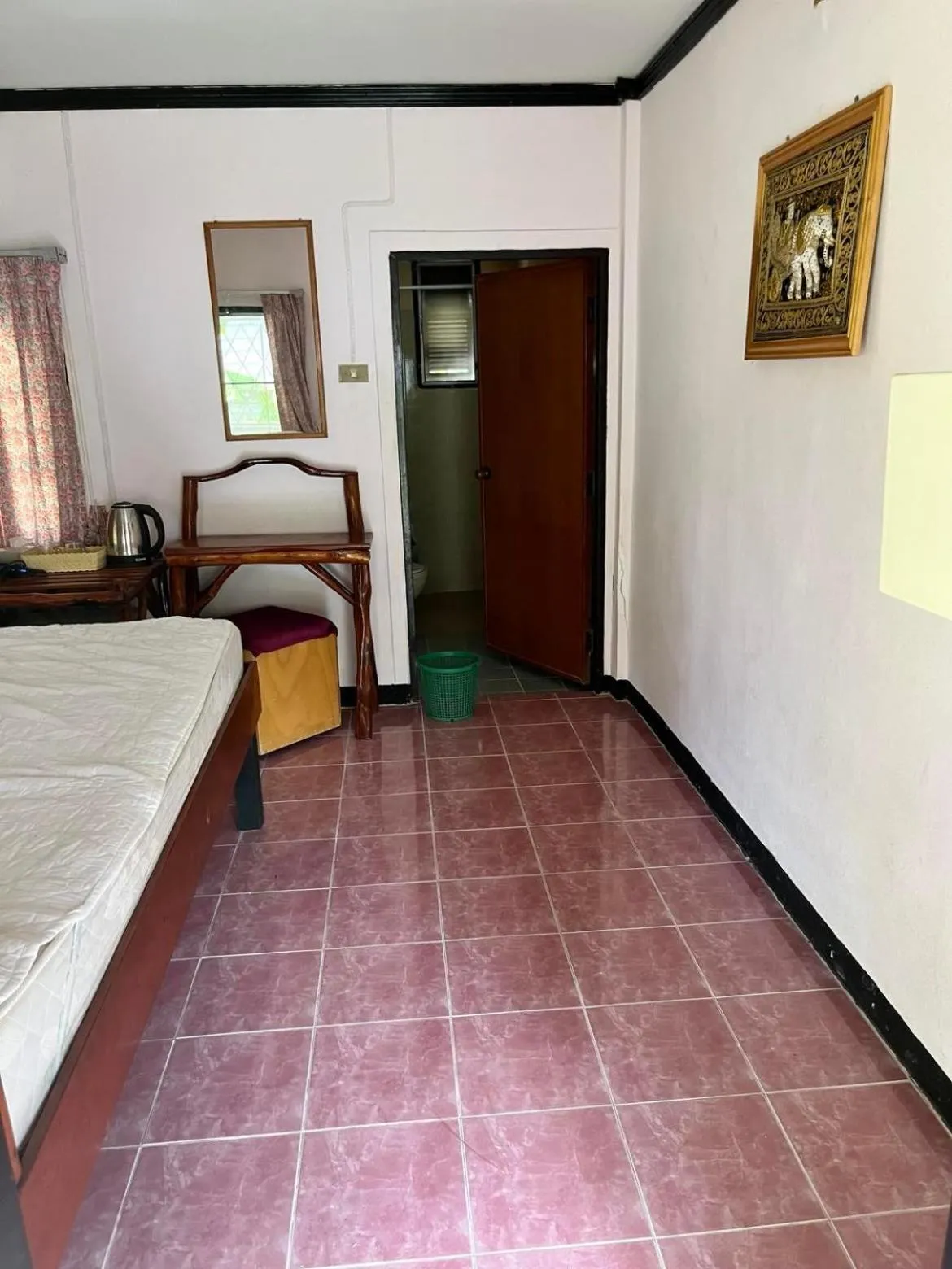 Bed in First Villa Beach Resort