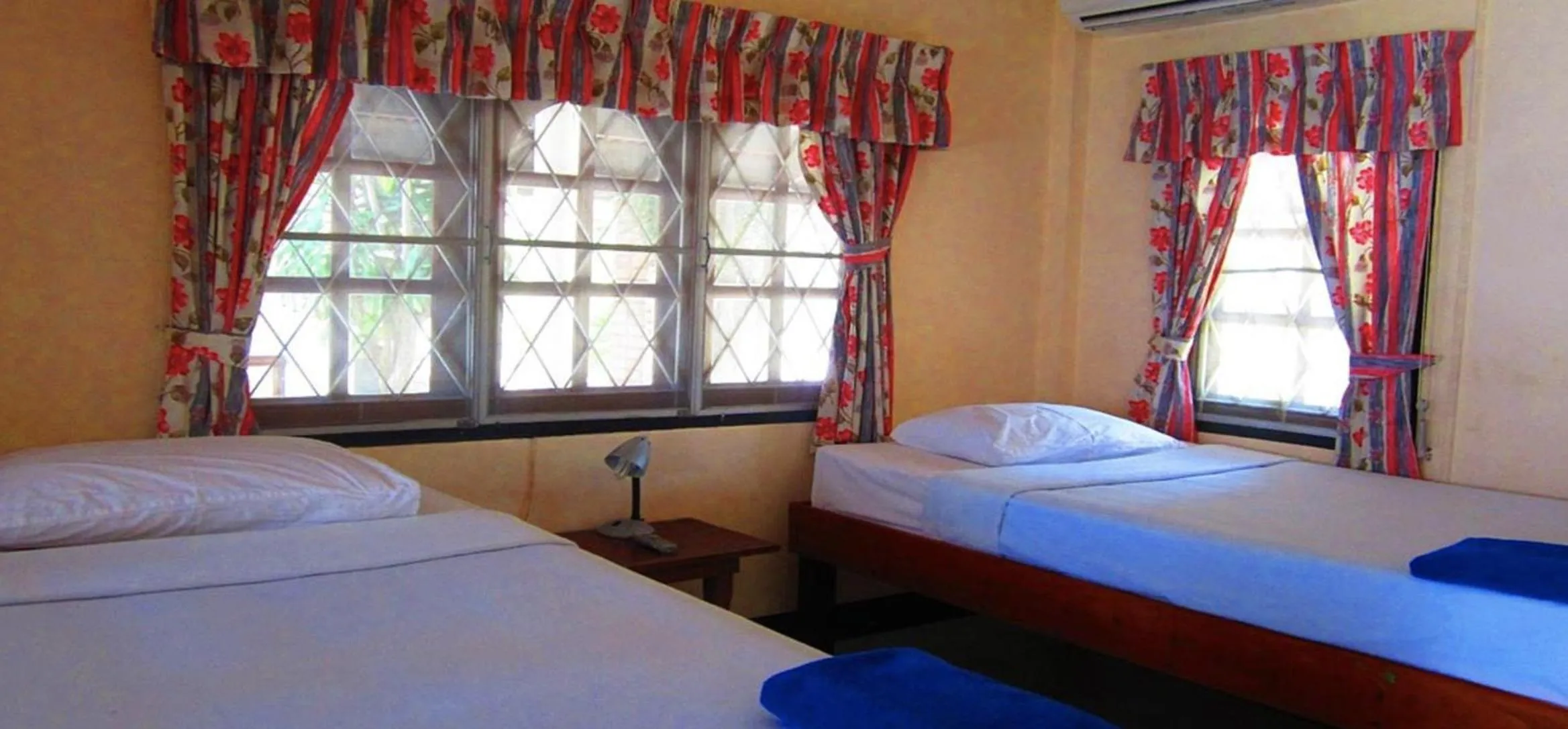 Bed in First Villa Beach Resort