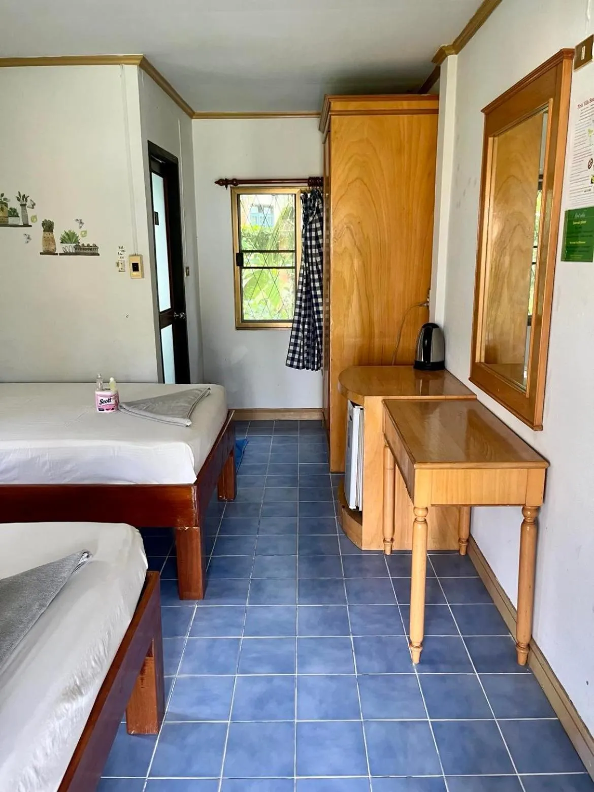 Bed in First Villa Beach Resort