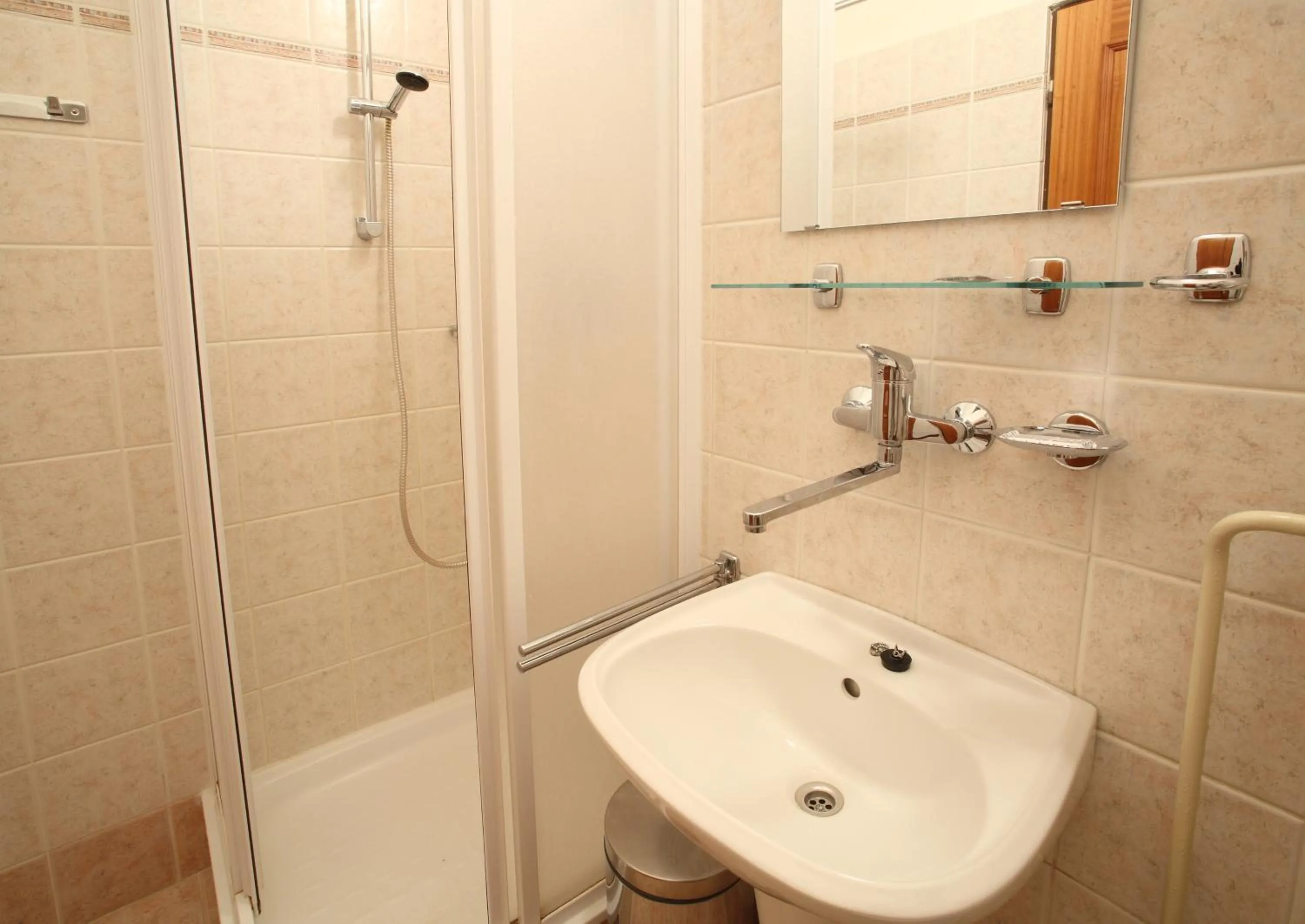 Bathroom in Hotel U Černého orla