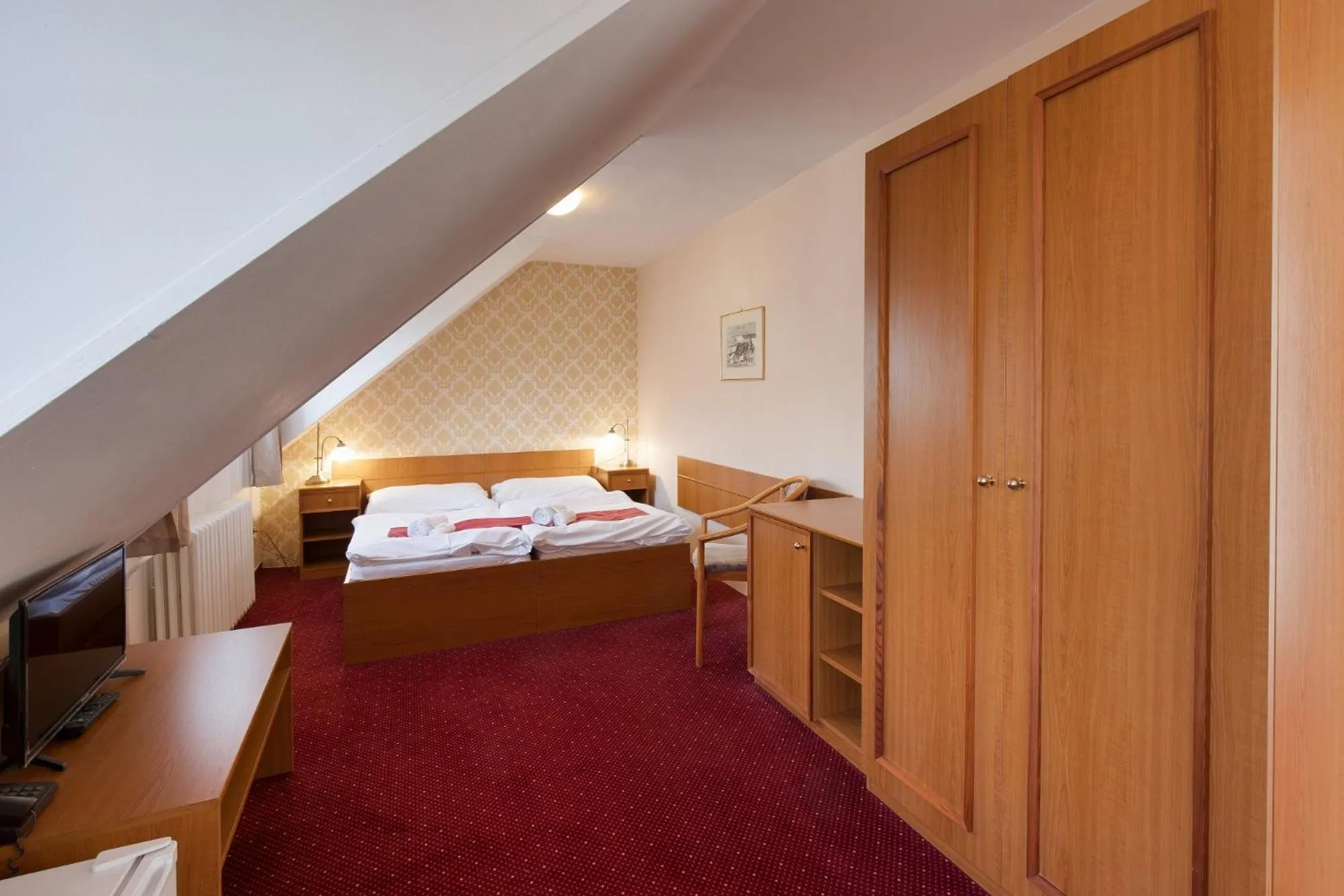 Photo of the whole room, Bed in Hotel U Černého orla