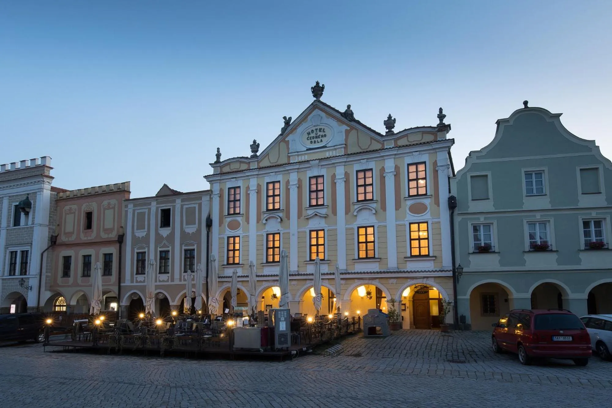 Property building in Hotel U Černého orla
