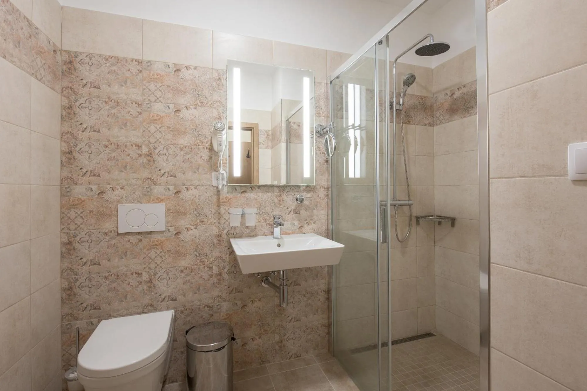 Bathroom in Hotel U Černého orla