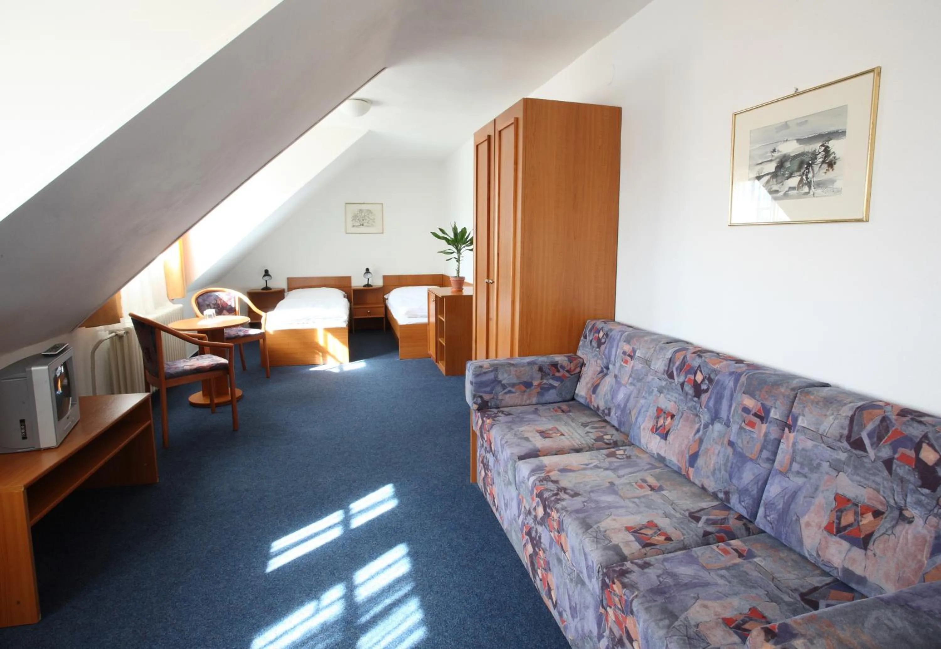 Seating area in Hotel U Černého orla