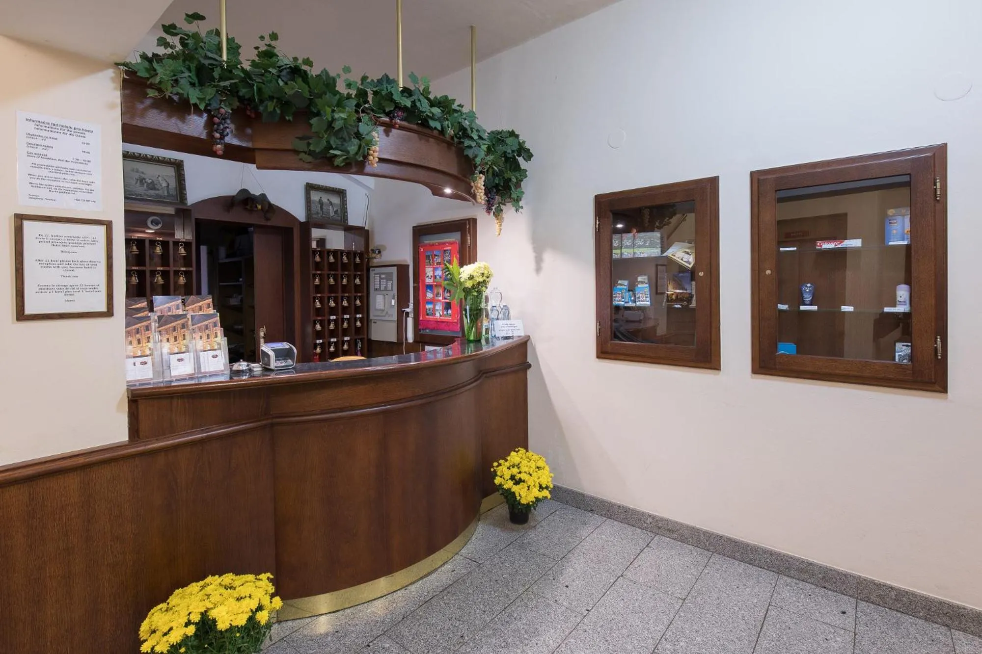 Lobby or reception in Hotel U Černého orla