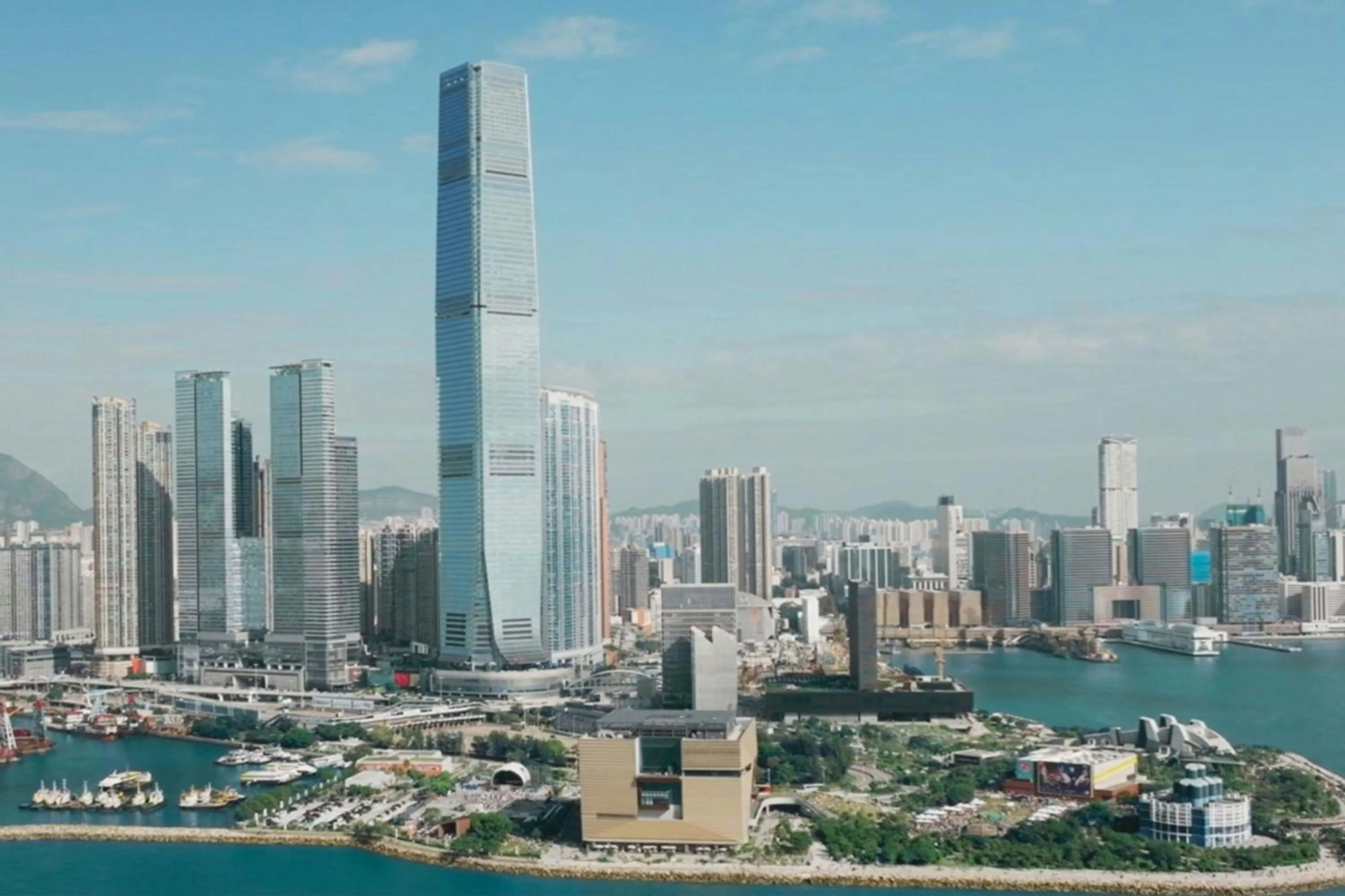 View (from property/room) in The Ritz-Carlton, Hong Kong