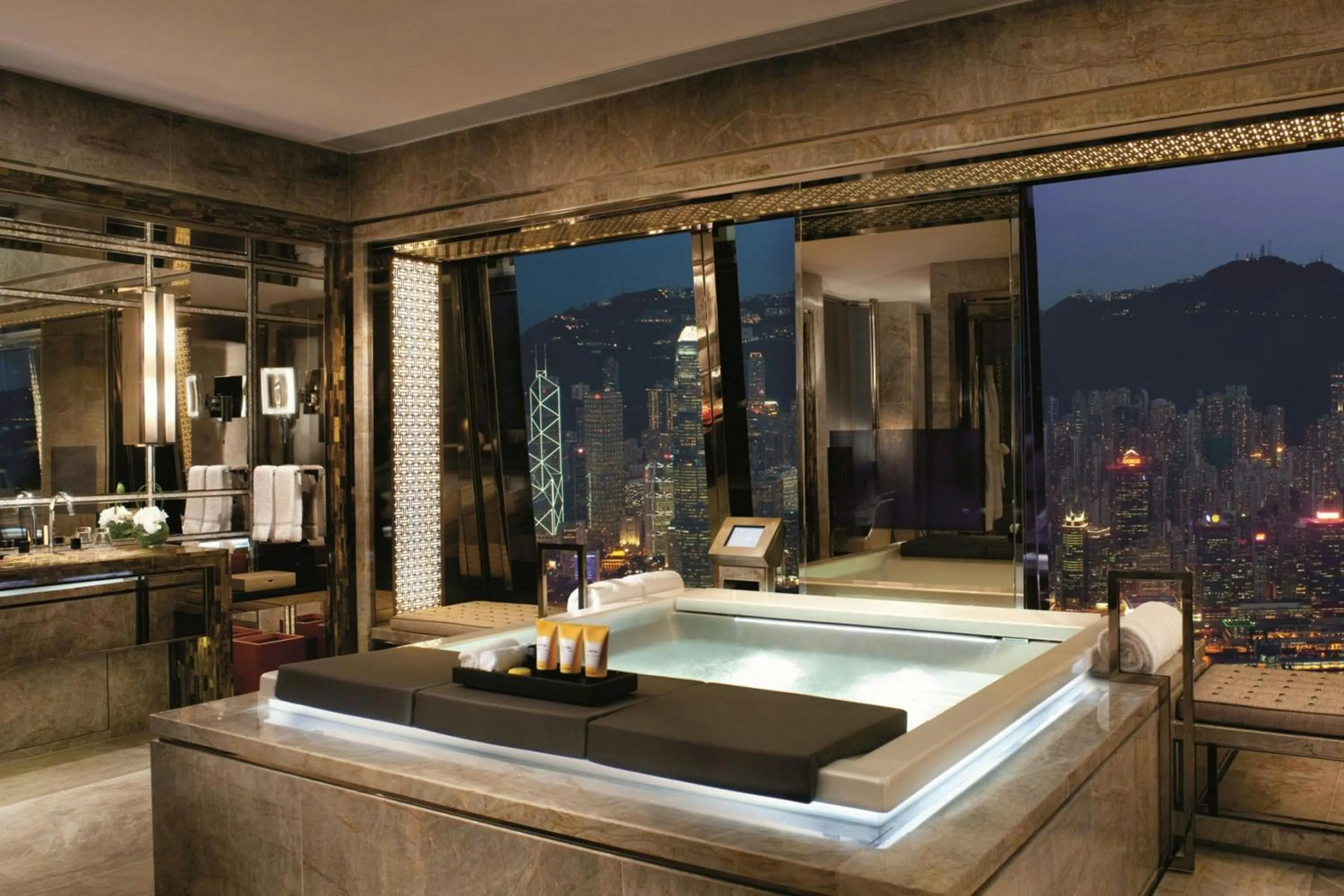 Bathroom in The Ritz-Carlton, Hong Kong