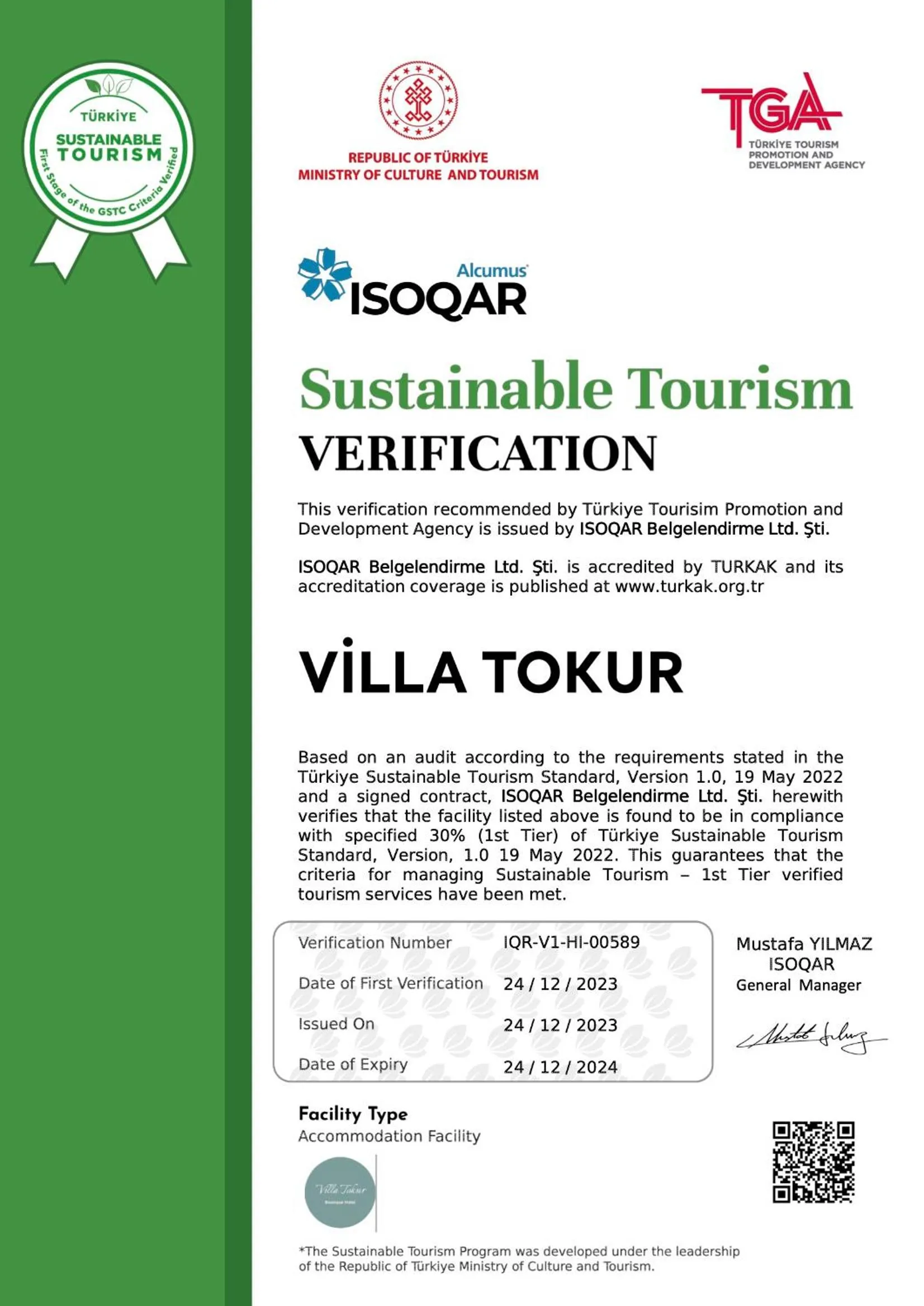 Hotel Villa Tokur