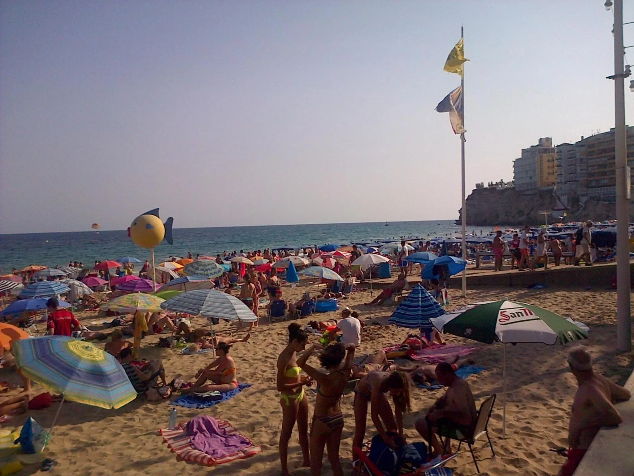 Beach in Hotel Iris