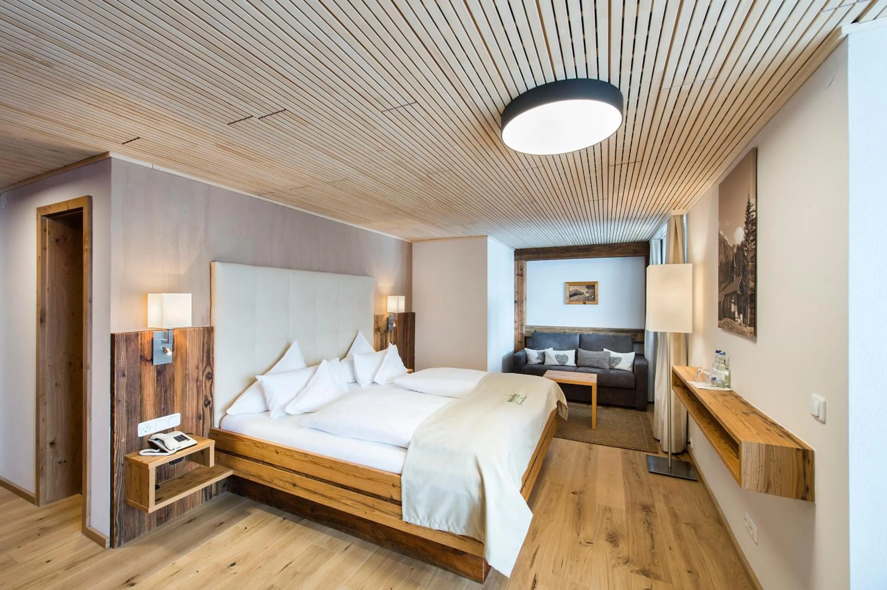 Bed in Hotel Birkenhöhe