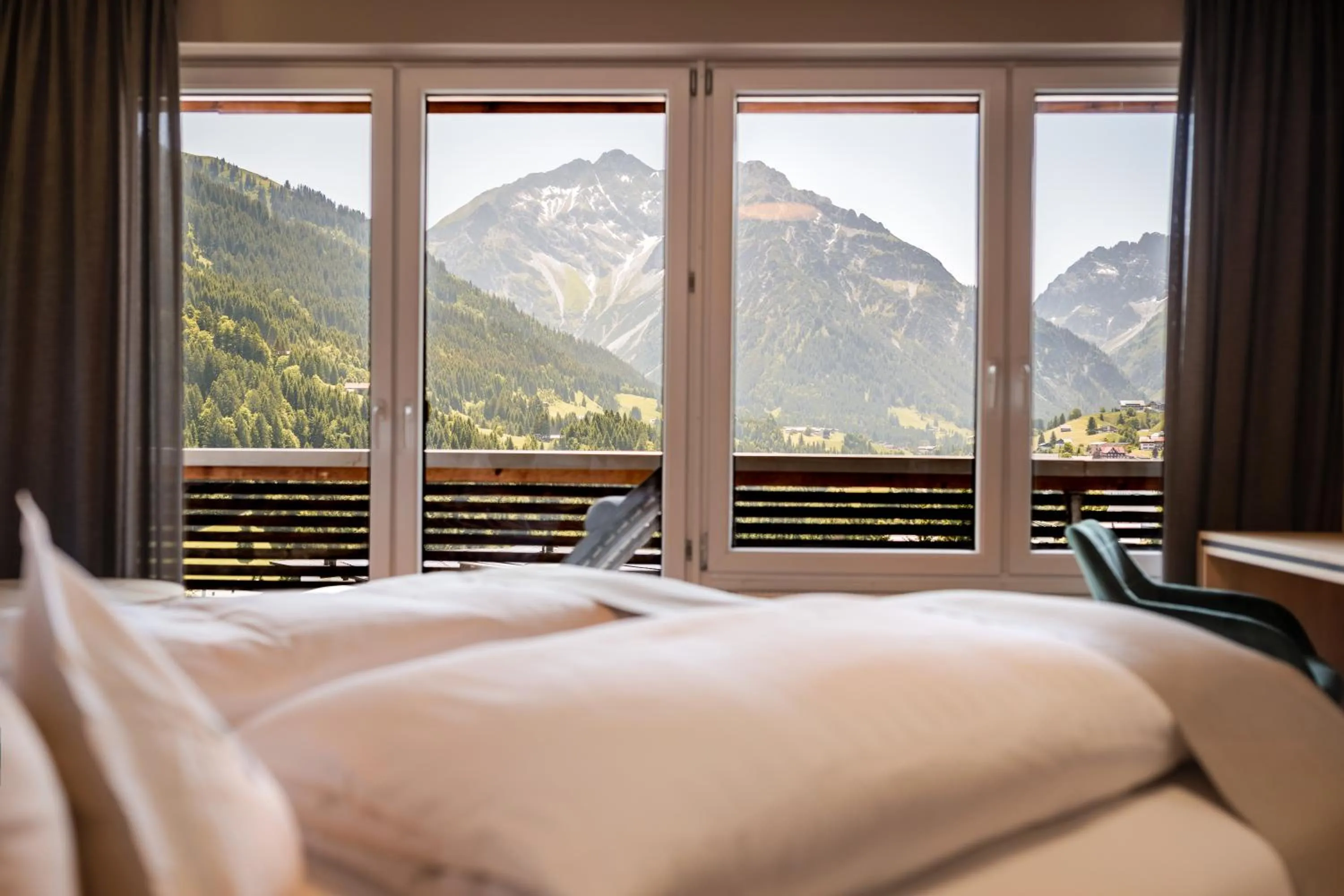 Bed in Hotel Birkenhöhe