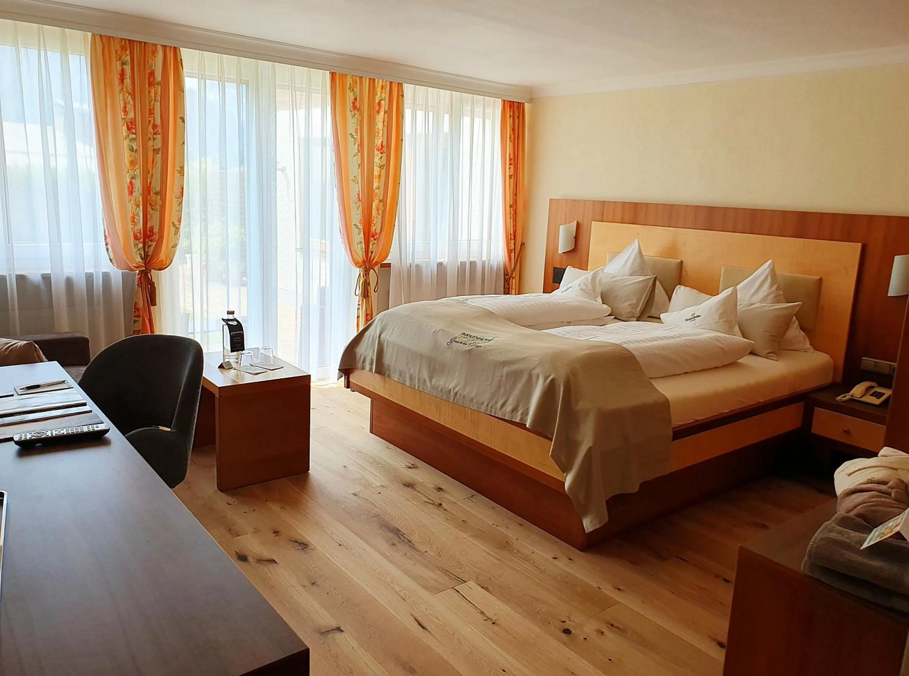 Bed in Hotel Birkenhöhe