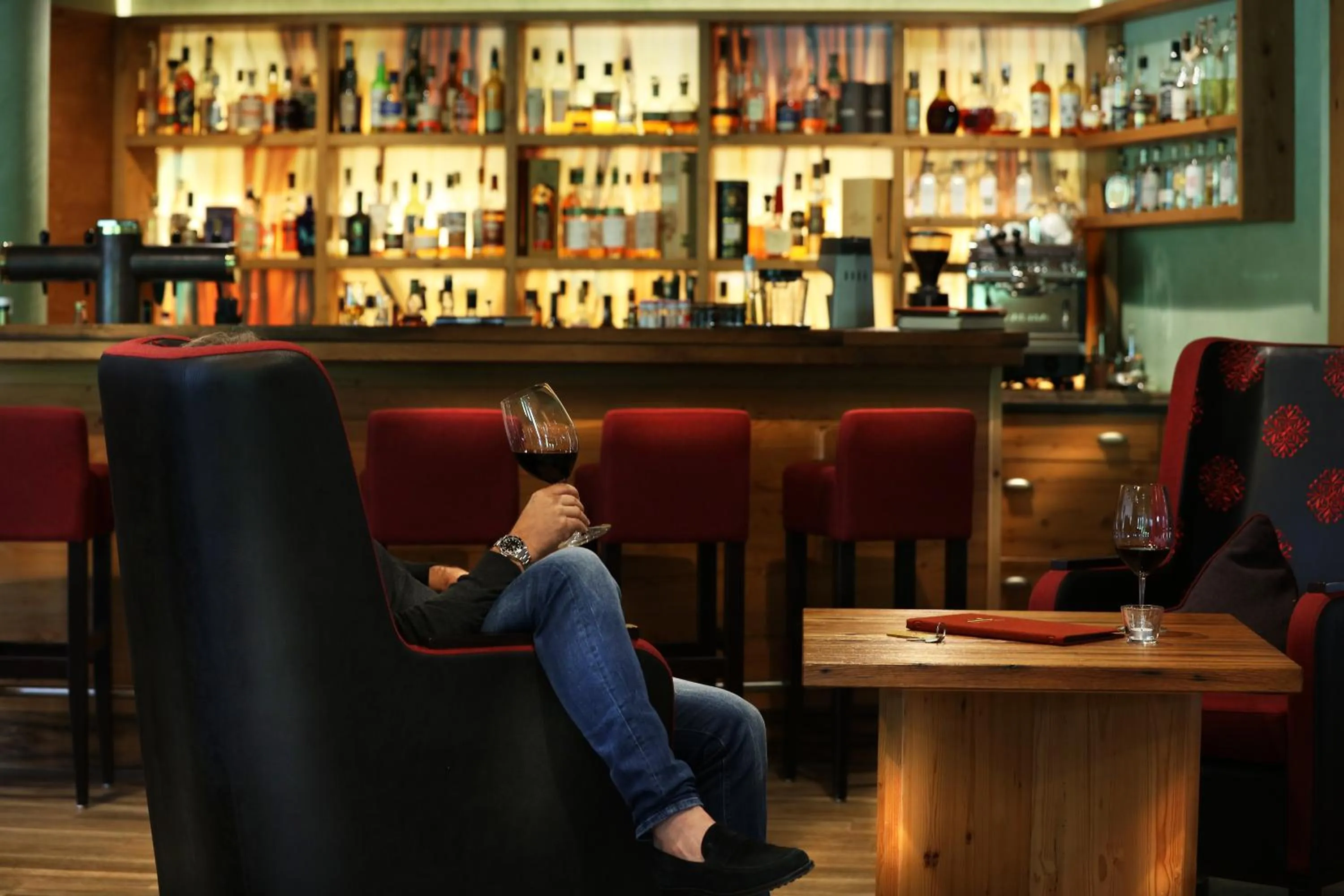 Lounge or bar in Hotel Birkenhöhe