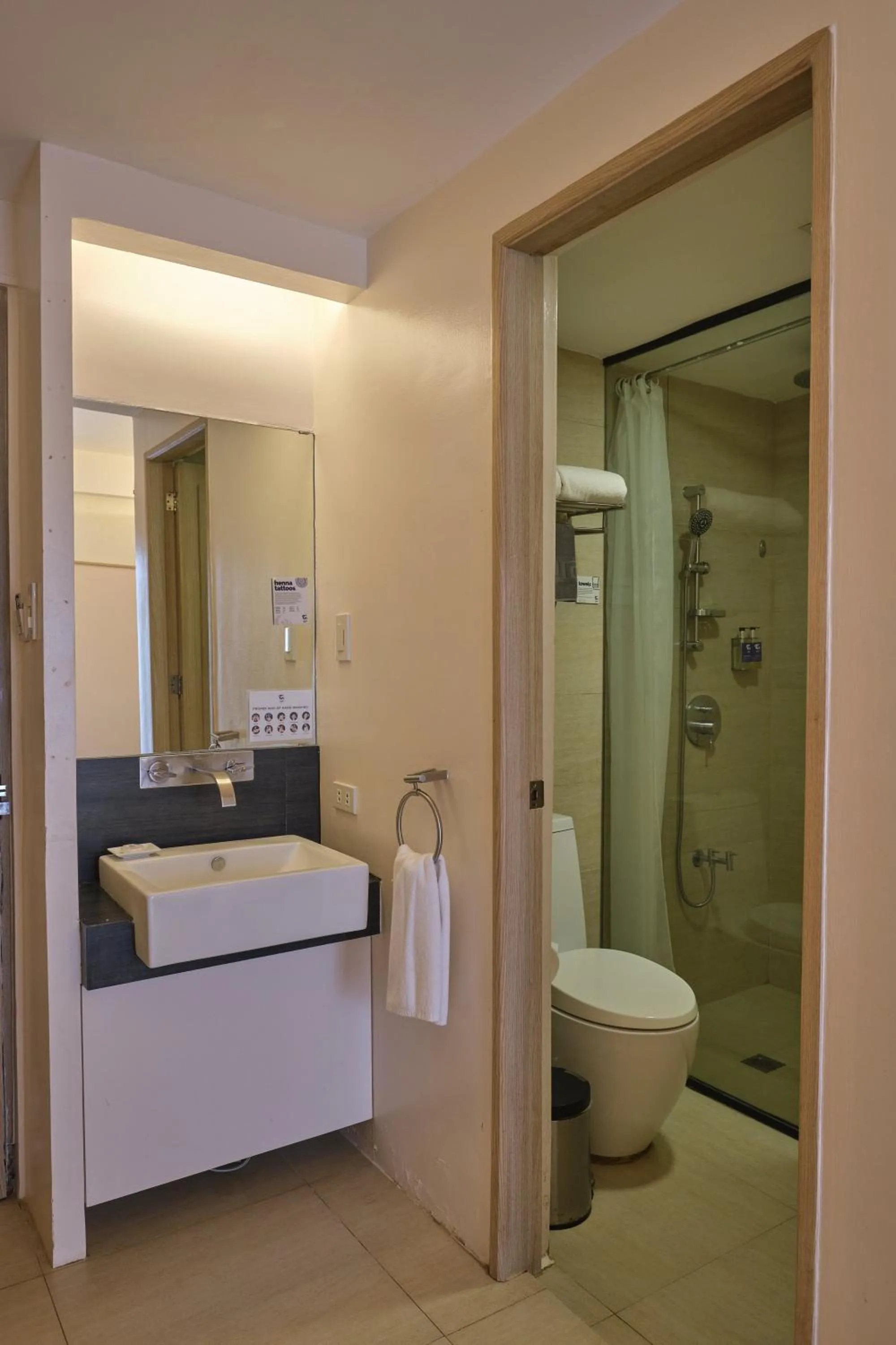 Bathroom in The Tides Hotel Boracay