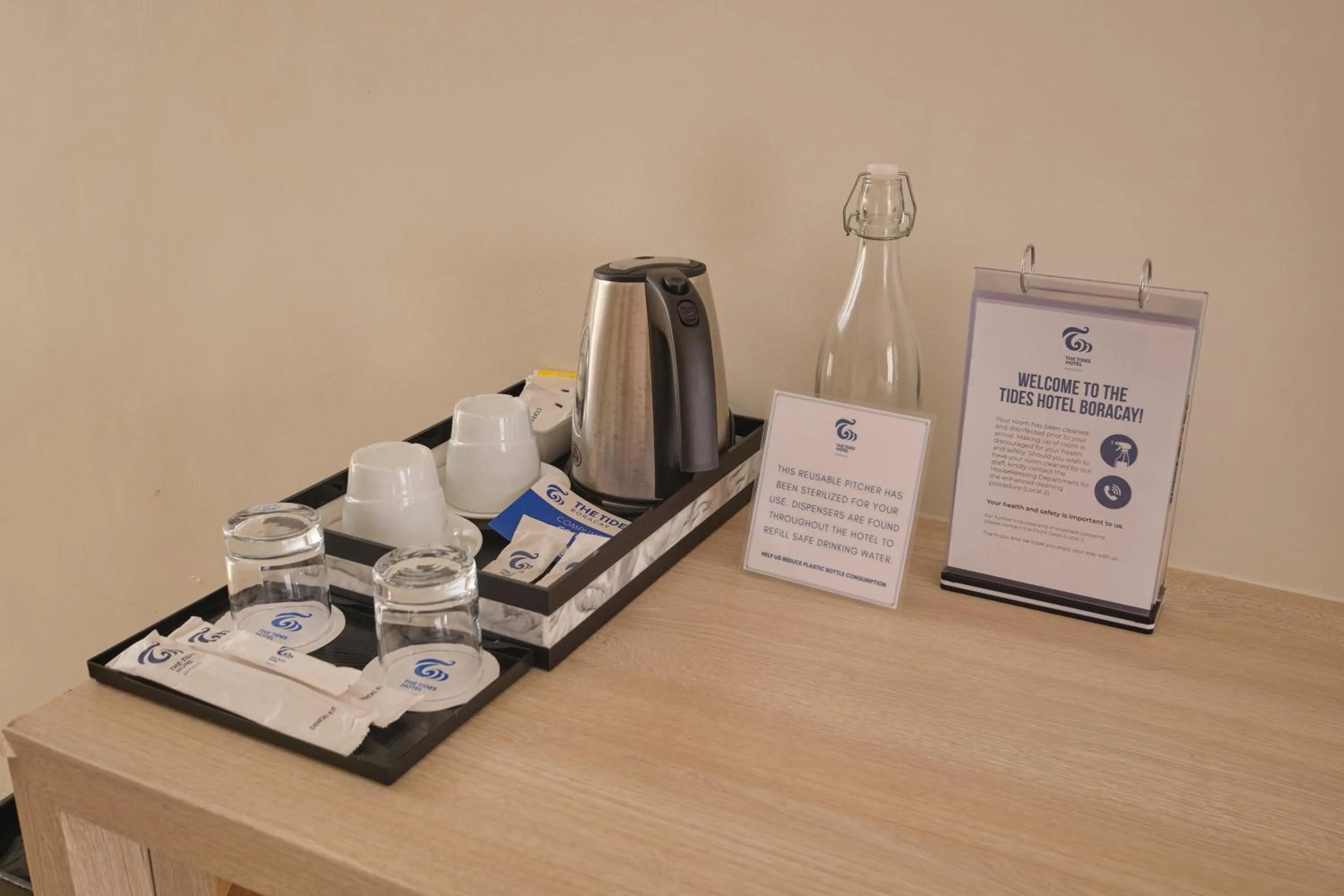 Coffee/tea facilities in The Tides Hotel Boracay