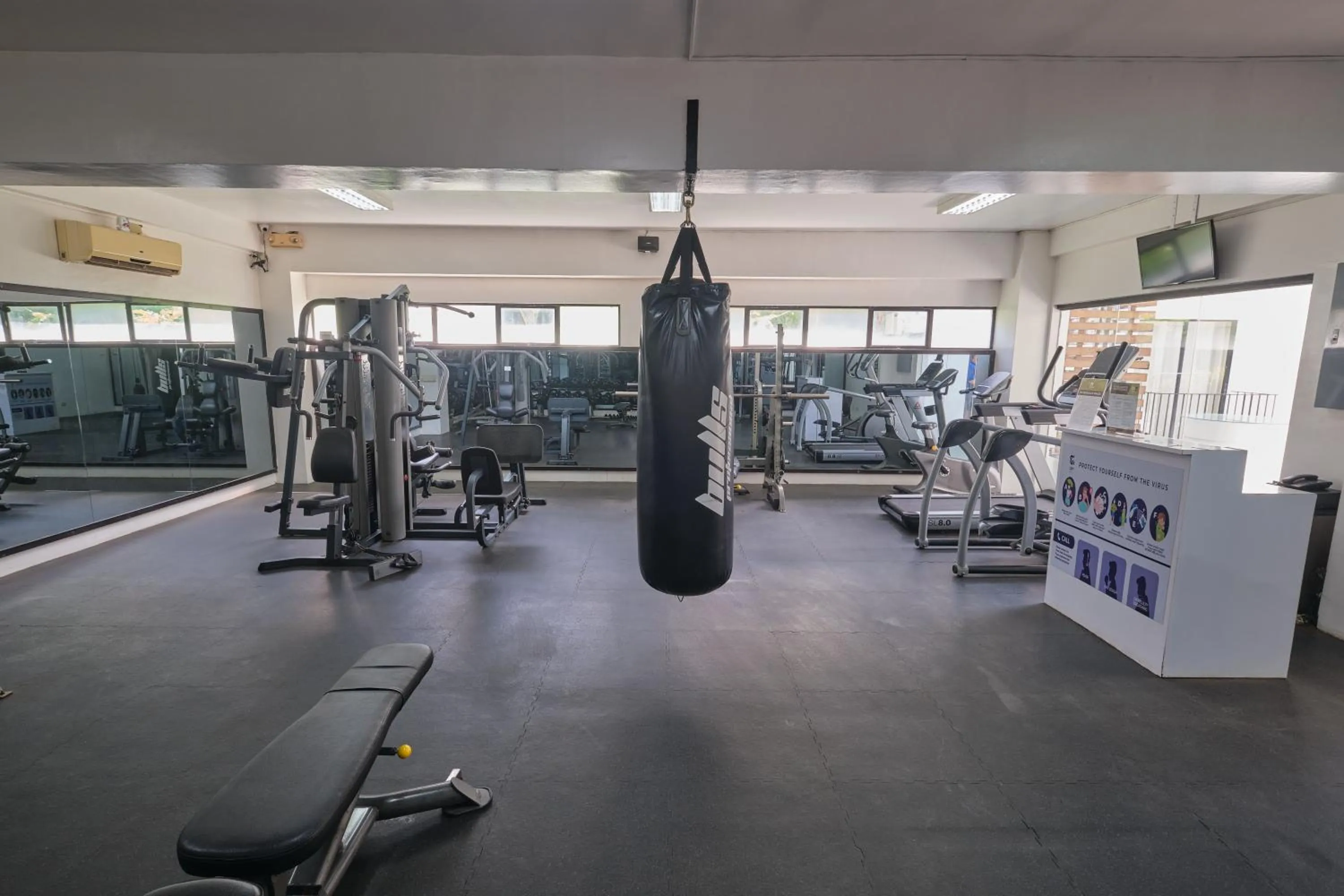 Fitness centre/facilities in The Tides Hotel Boracay