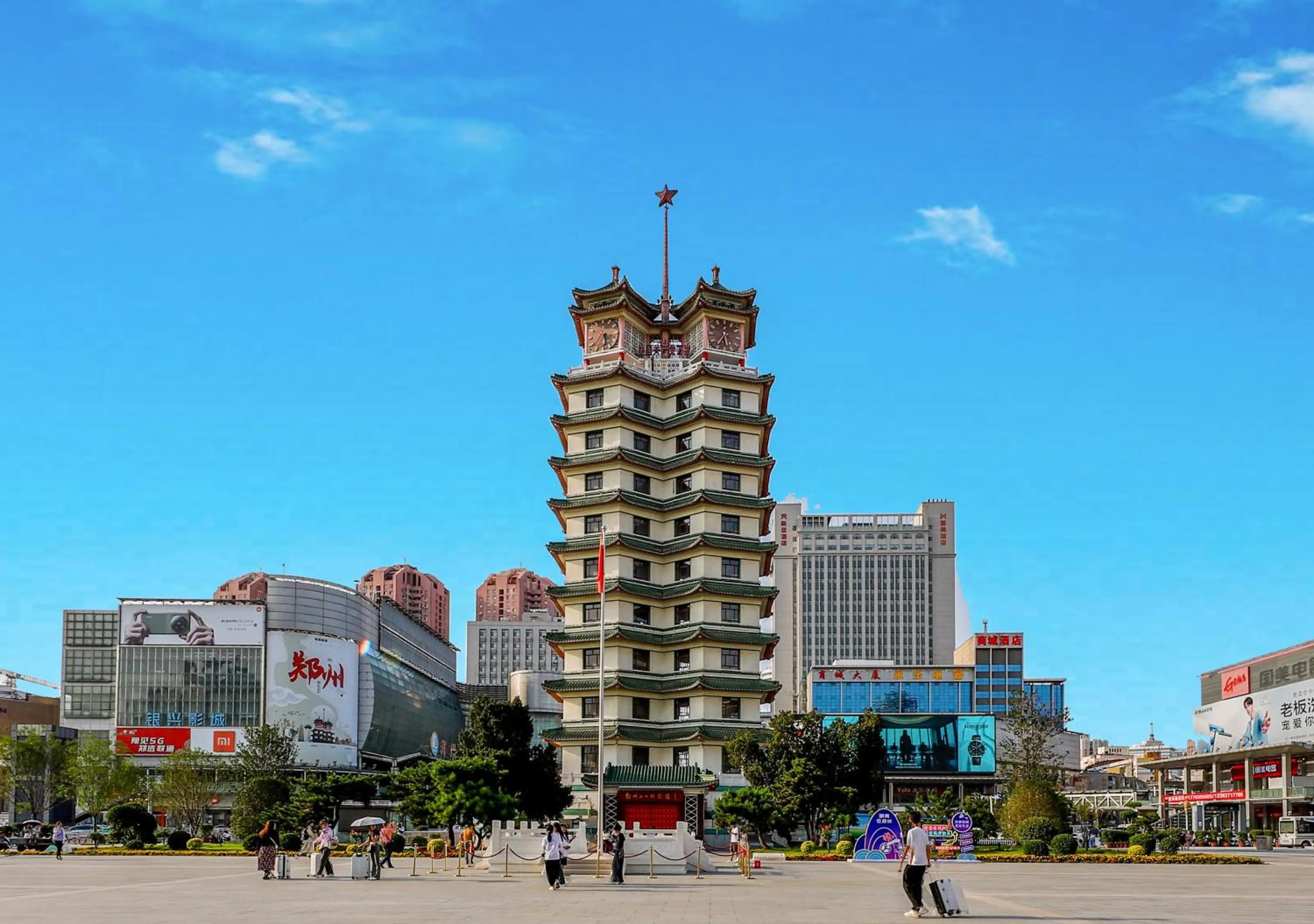 Nearby landmark in Zhengzhou Yuehai Hotel