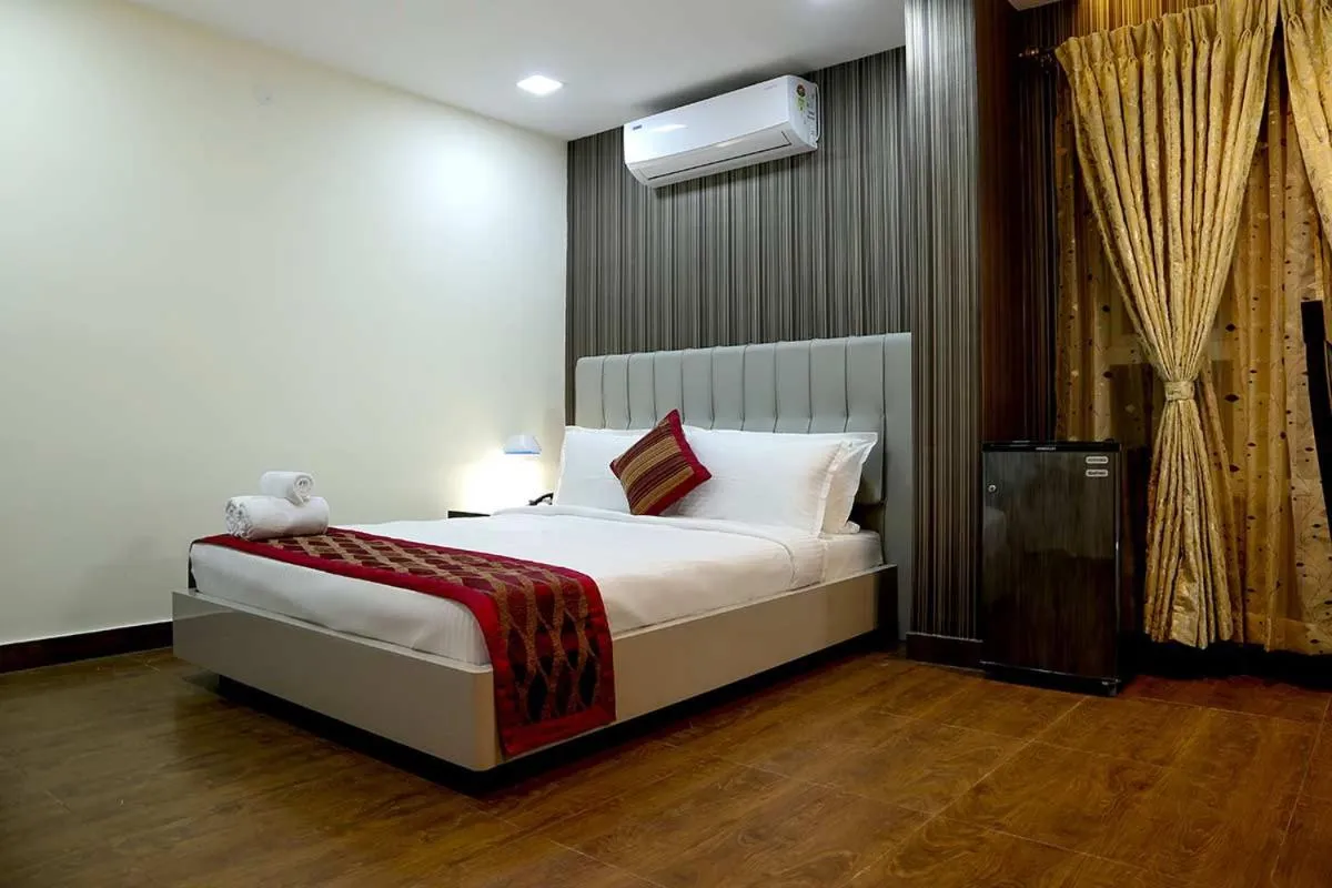 Photo of the whole room in Hotel Blue Pearl Chikmagalur