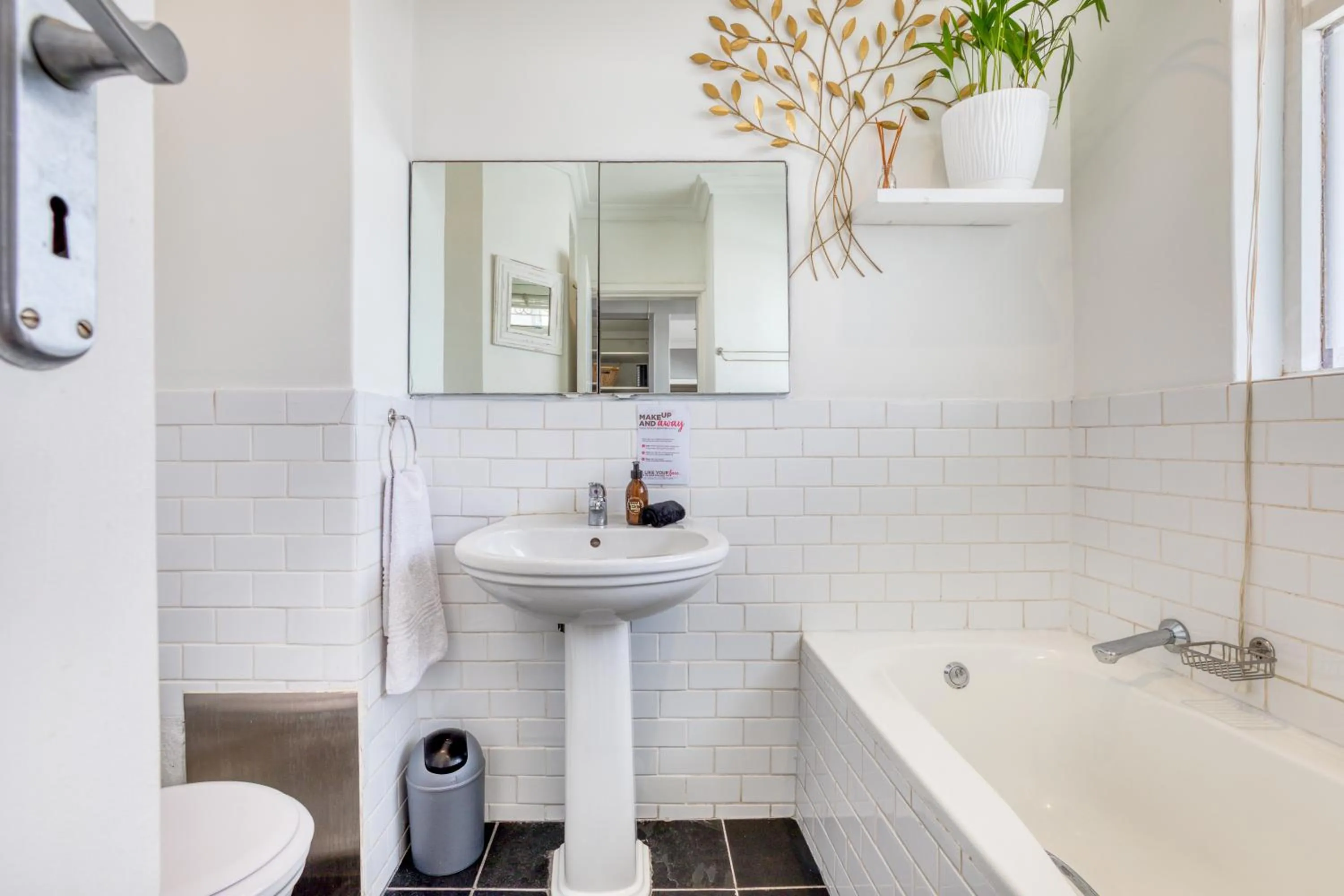 Toilet in Backup-Powered Bantry Bay View 2 Bed Apartment