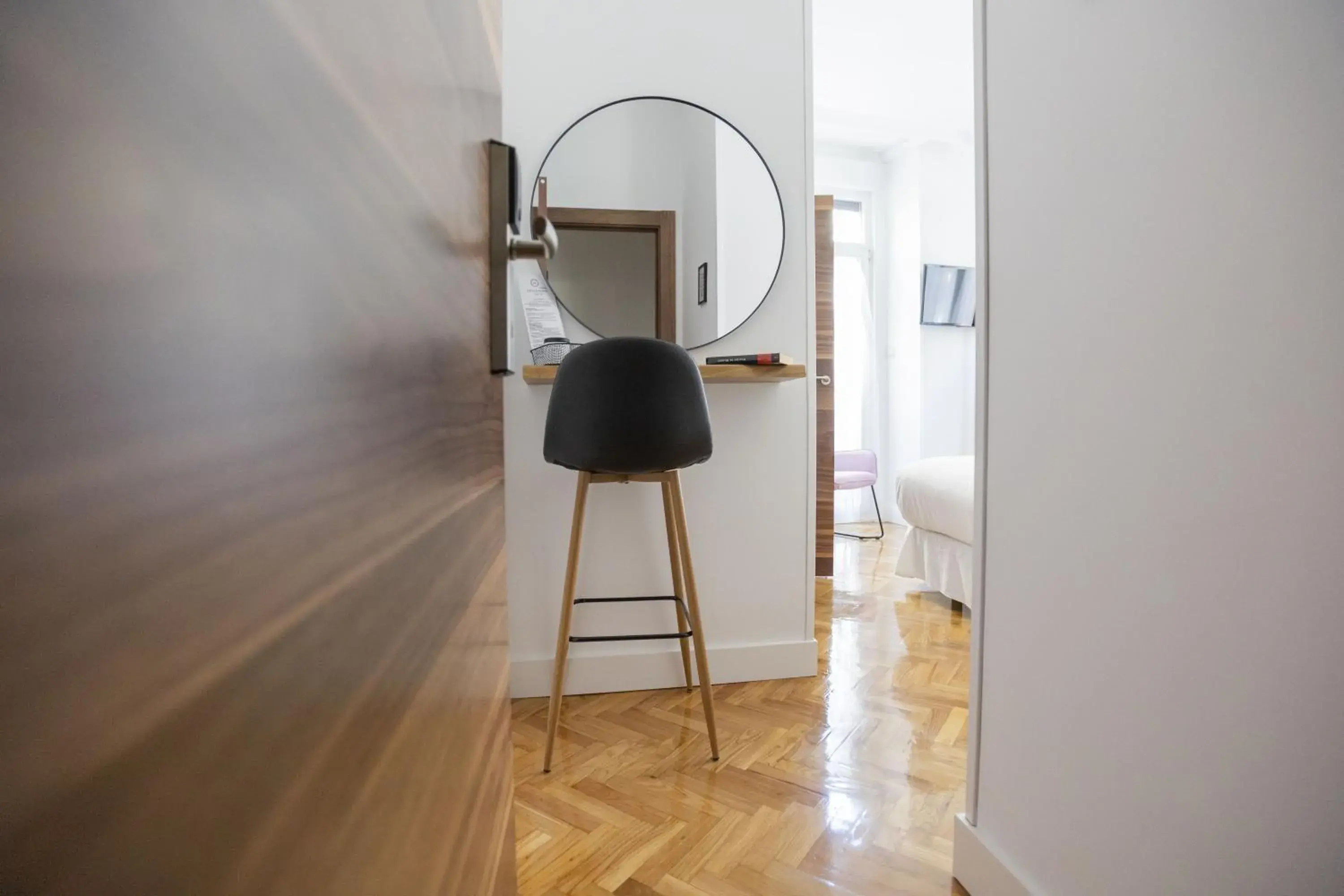 Bedroom in Hispano Gran Vía Bedroom in Hispano Gran Vía