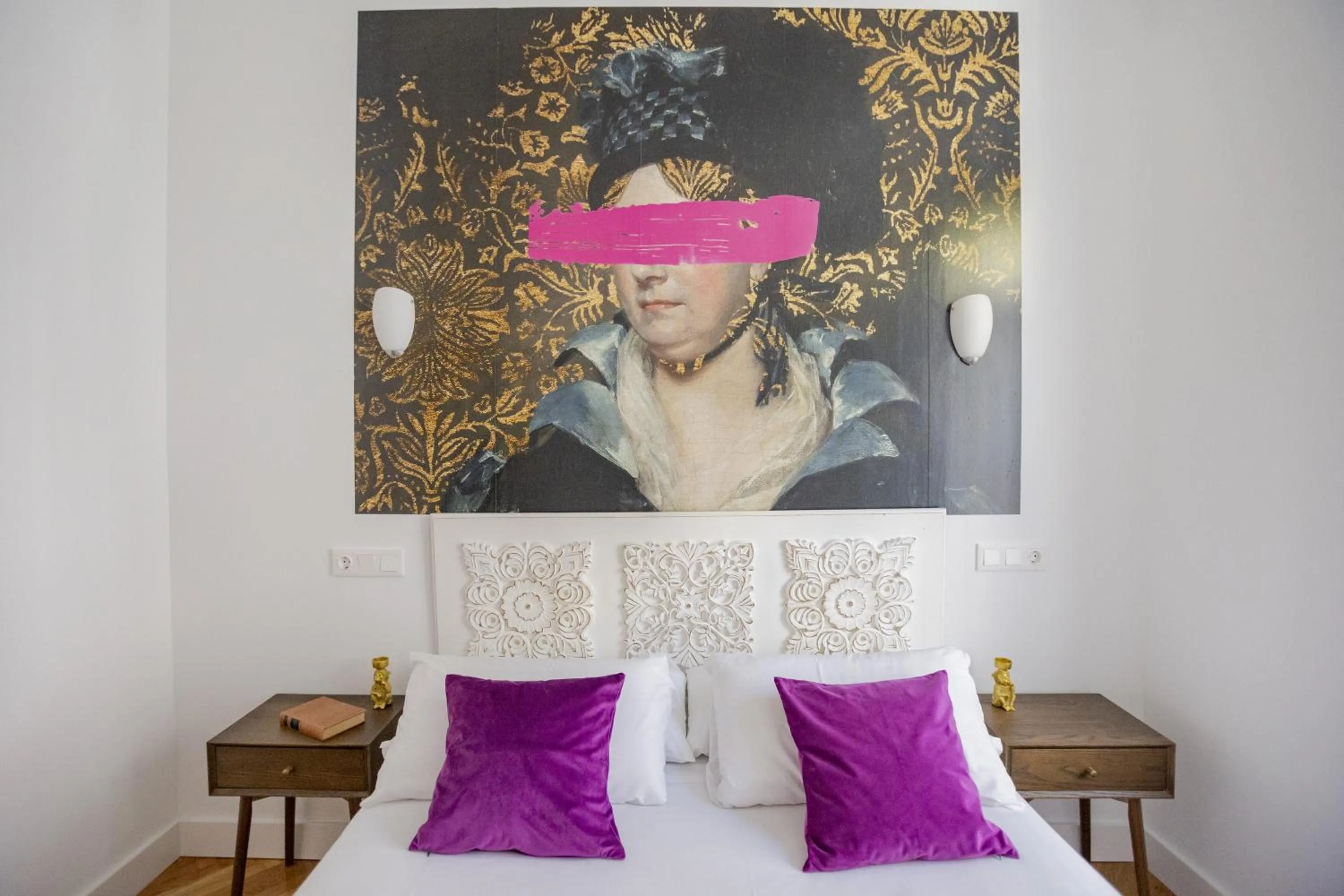 Photo of the whole room, Bed in Hispano Gran Vía