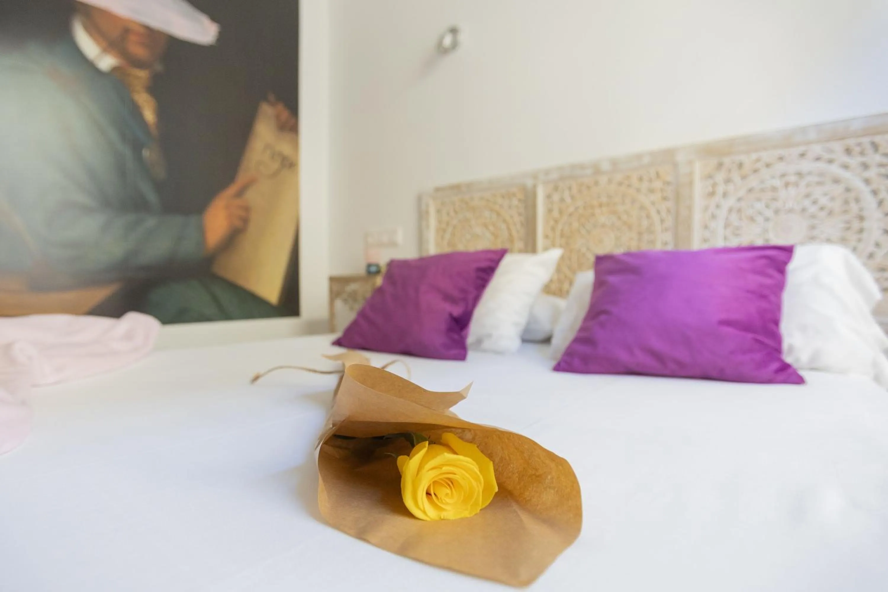 Decorative detail, Bed in Hispano Gran Vía