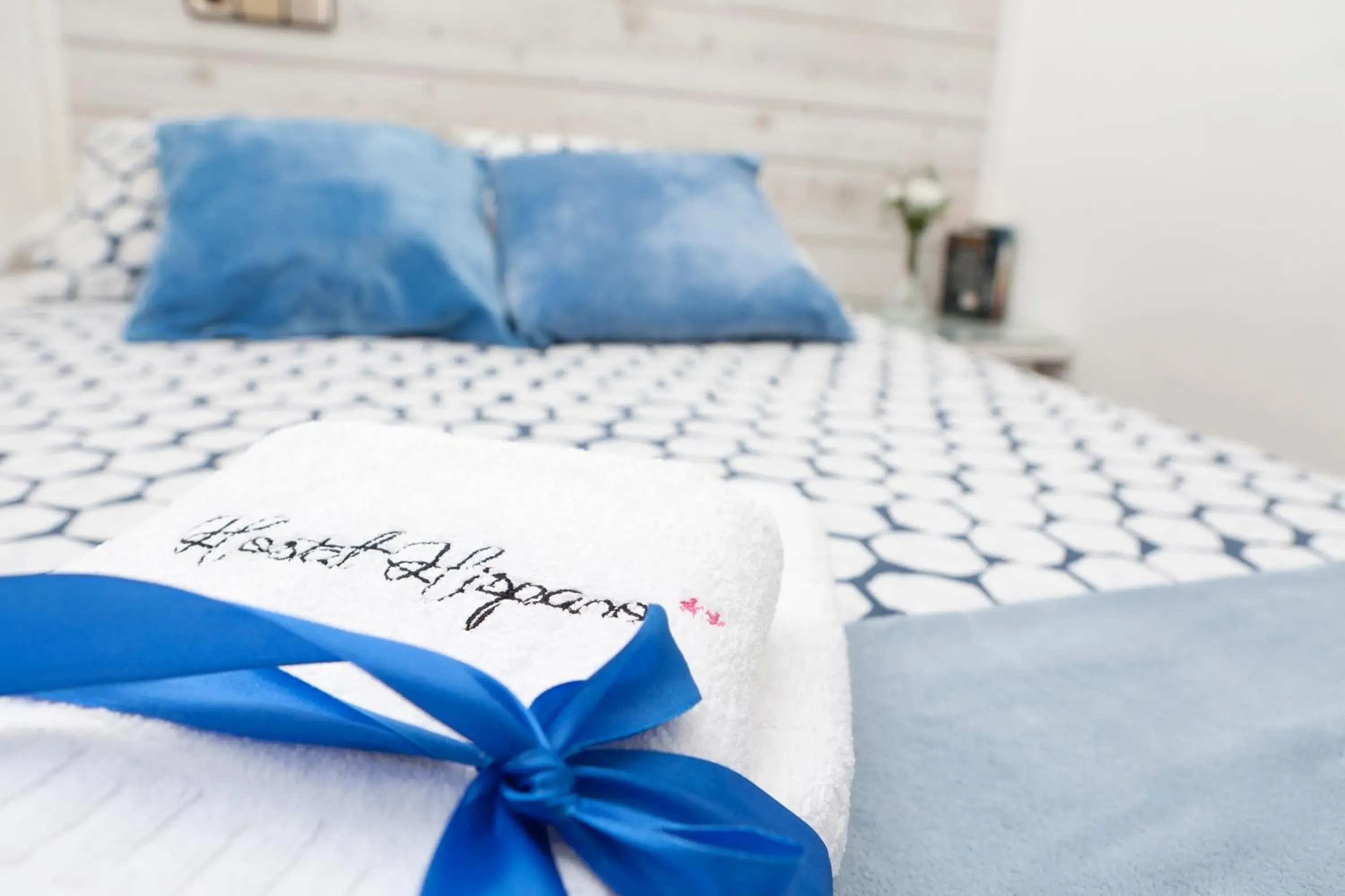 Decorative detail, Bed in Hispano Gran Vía Decorative detail, Bed in Hispano Gran Vía