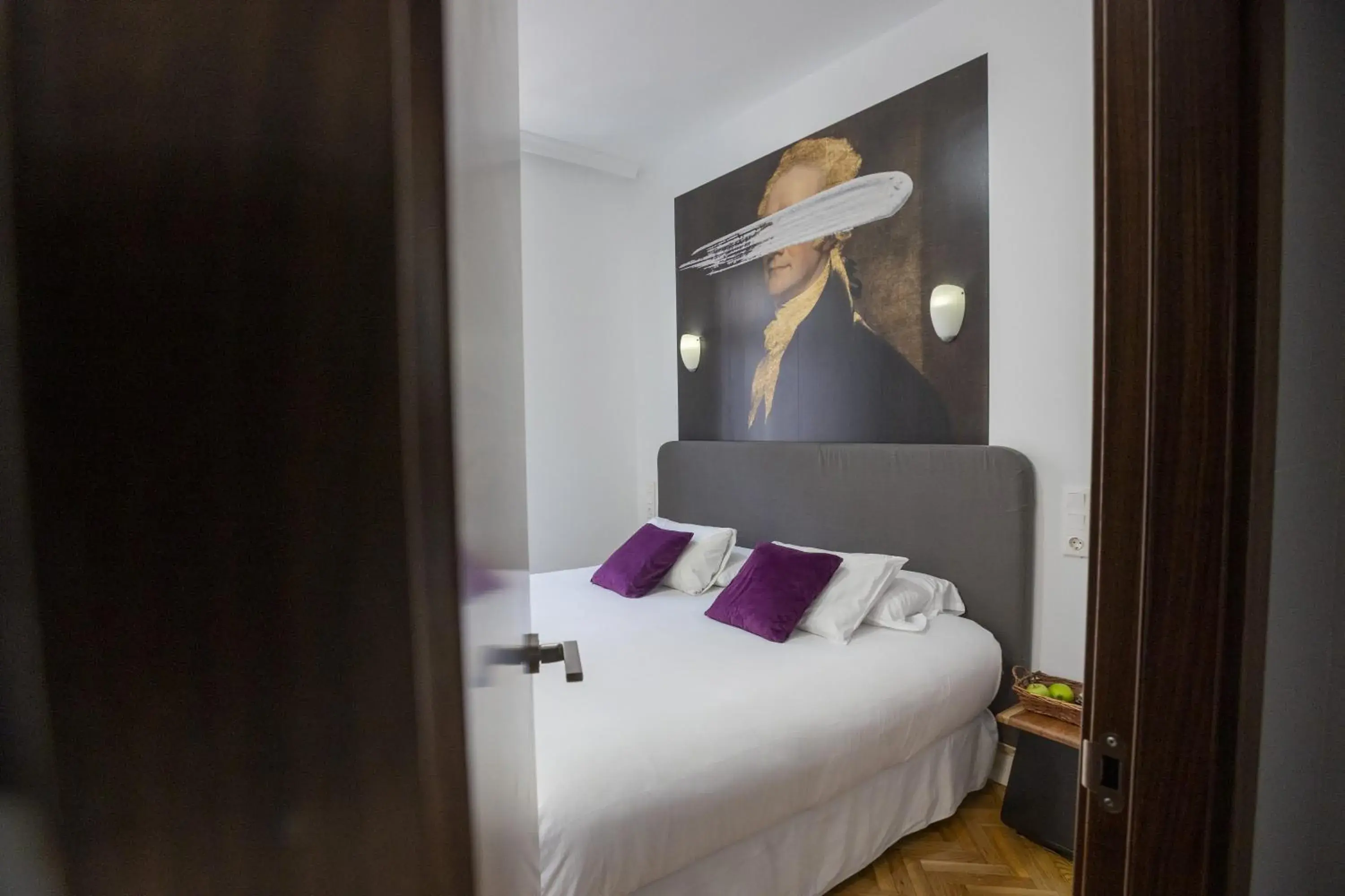 Bedroom, Bed in Hispano Gran Vía Bedroom, Bed in Hispano Gran Vía